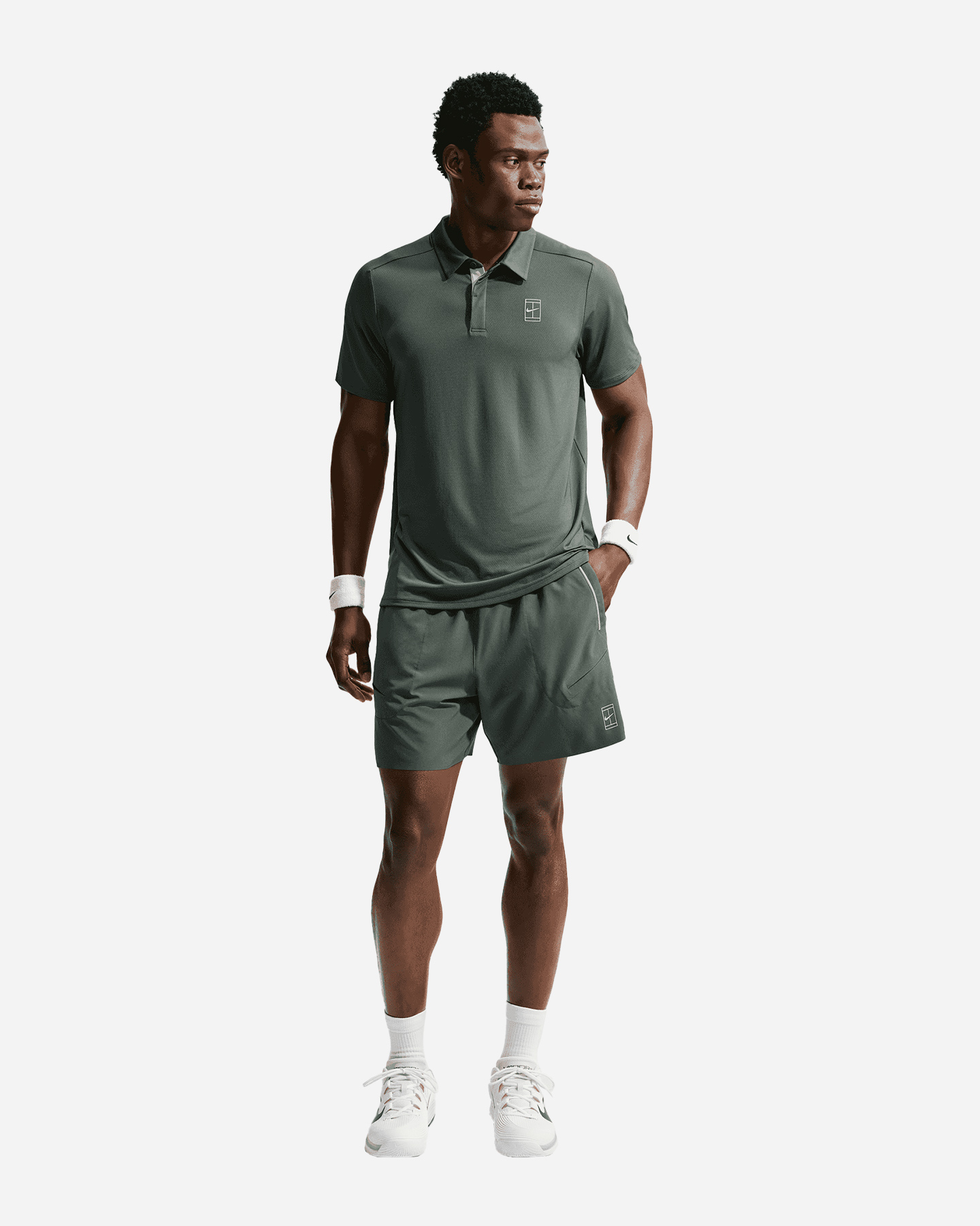 Pantaloncini tennis NIKE JANNIK M - Grigio - 1 | Cisalfa Sport