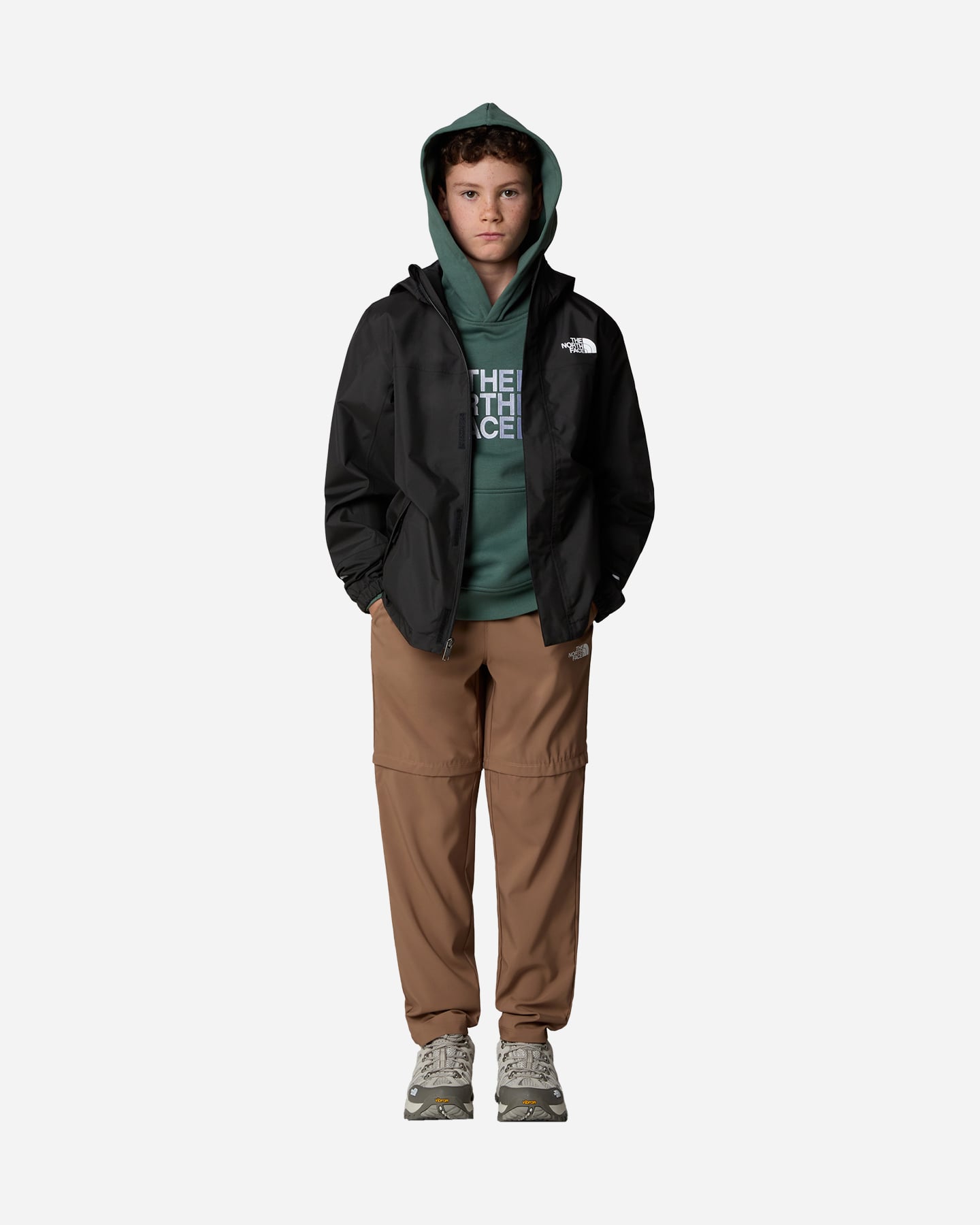 Giacca outdoor THE NORTH FACE ANTORA RAIN  - Nero - 4 | Cisalfa Sport