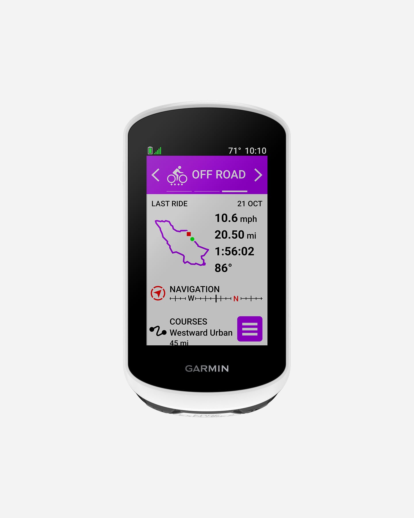 Ciclocomputer GARMIN EDGE EXPLORE 2  - Bianco - 2 | Cisalfa Sport