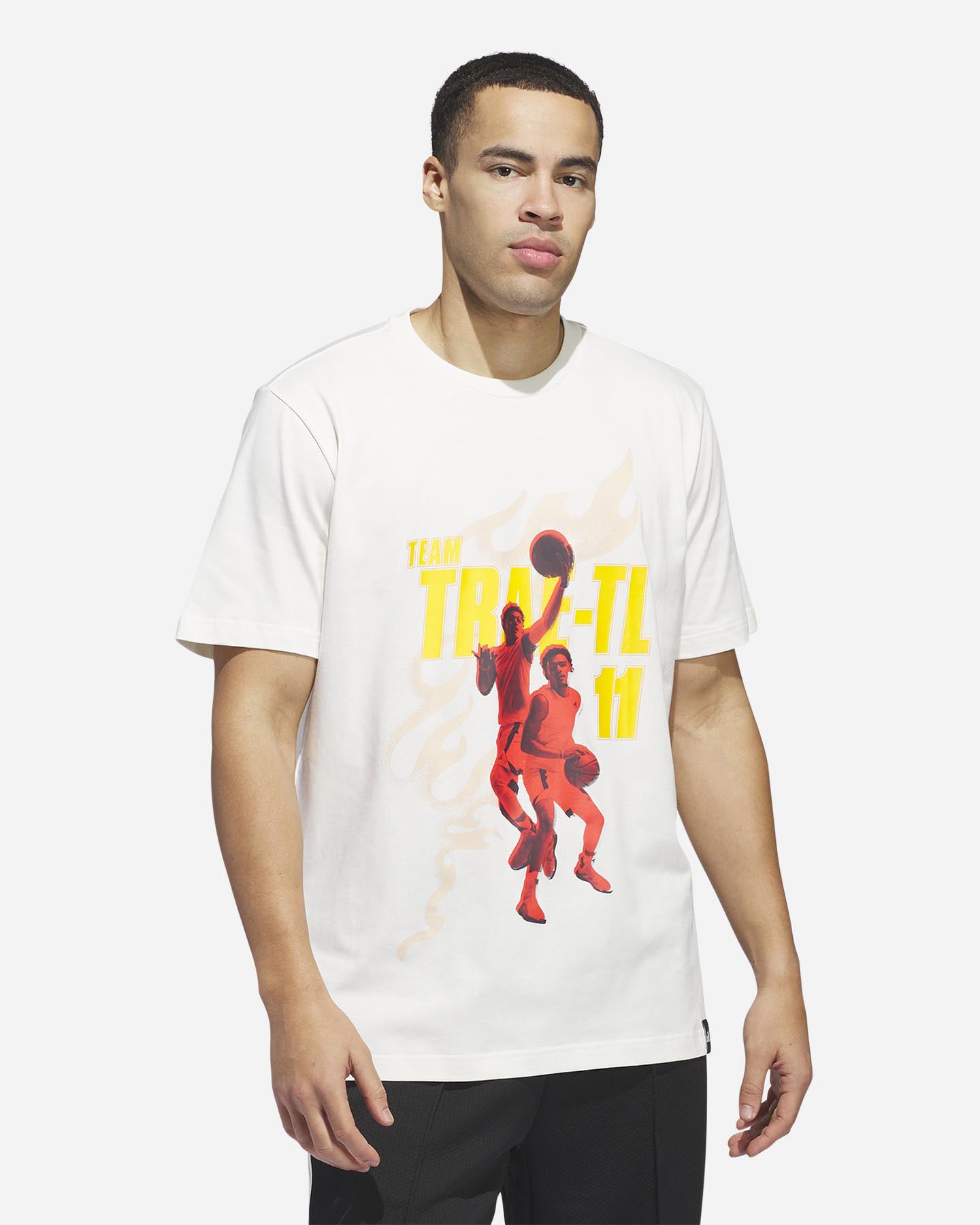 Maglia basket ADIDAS TEAM TRAE M - Bianco - 1 | Cisalfa Sport