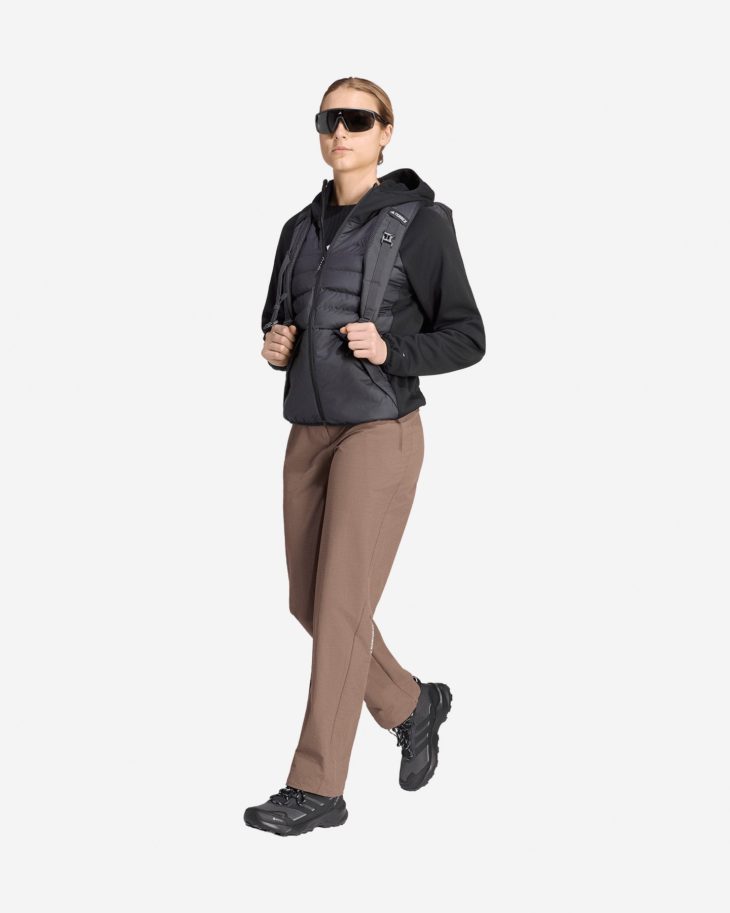 Giacca outdoor ADIDAS MULTI HYBRID W - Nero - 2 | Cisalfa Sport
