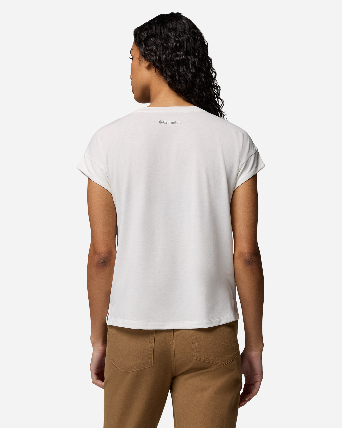 T-shirt COLUMBIA DANIELA FALLS W - Bianco - 1 | Cisalfa Sport