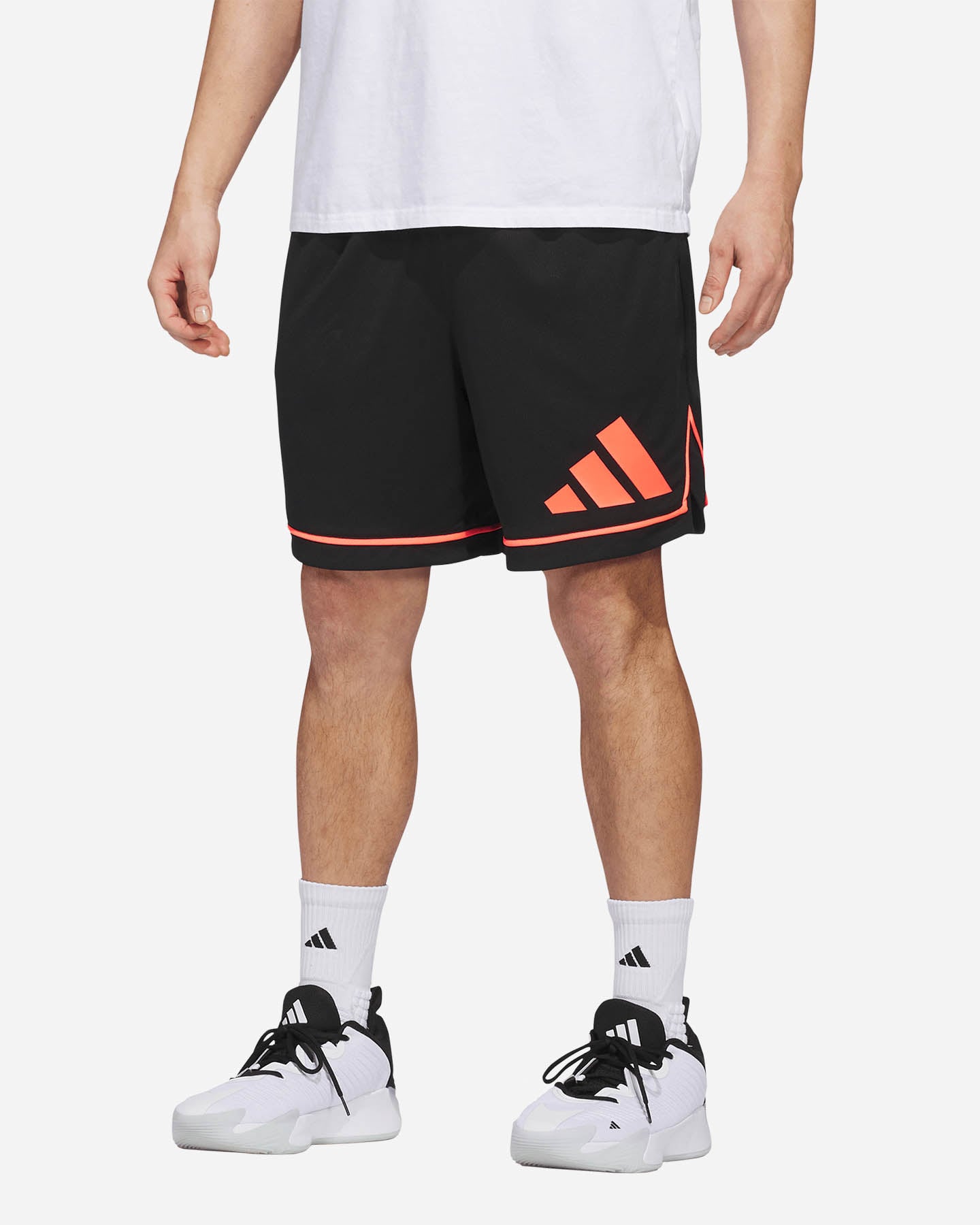 Pantaloncini basket ADIDAS BADGE OF SPORT M - Nero - 1 | Cisalfa Sport