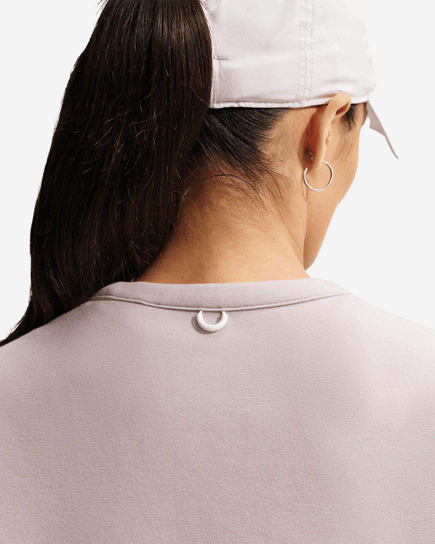 Felpa NIKE SOFT 24/7 W - Beige - 4 | Cisalfa Sport