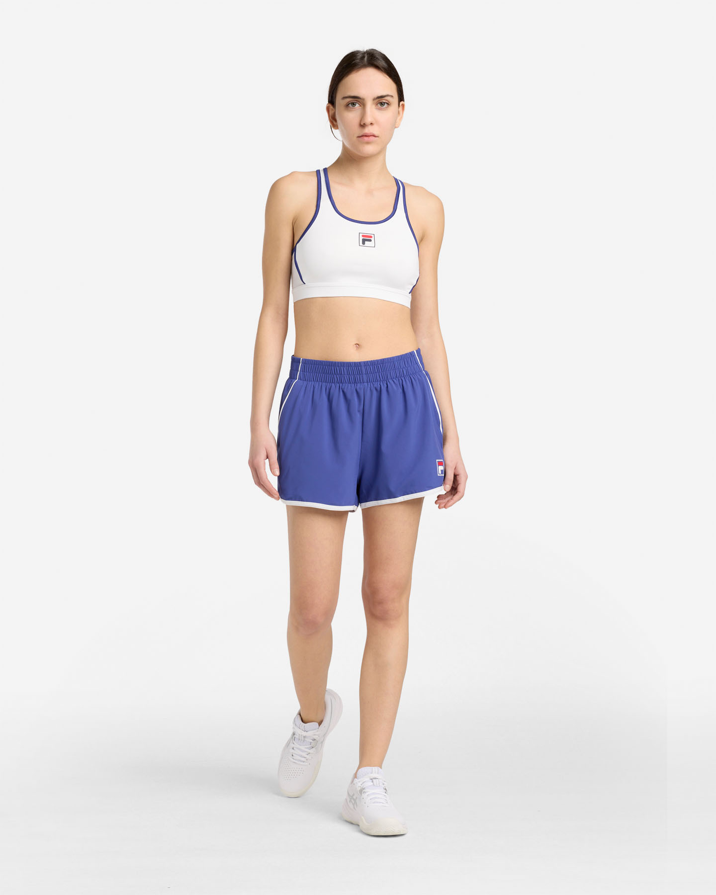 T-shirt tennis FILA COURT LINE W - Bianco - 2 | Cisalfa Sport
