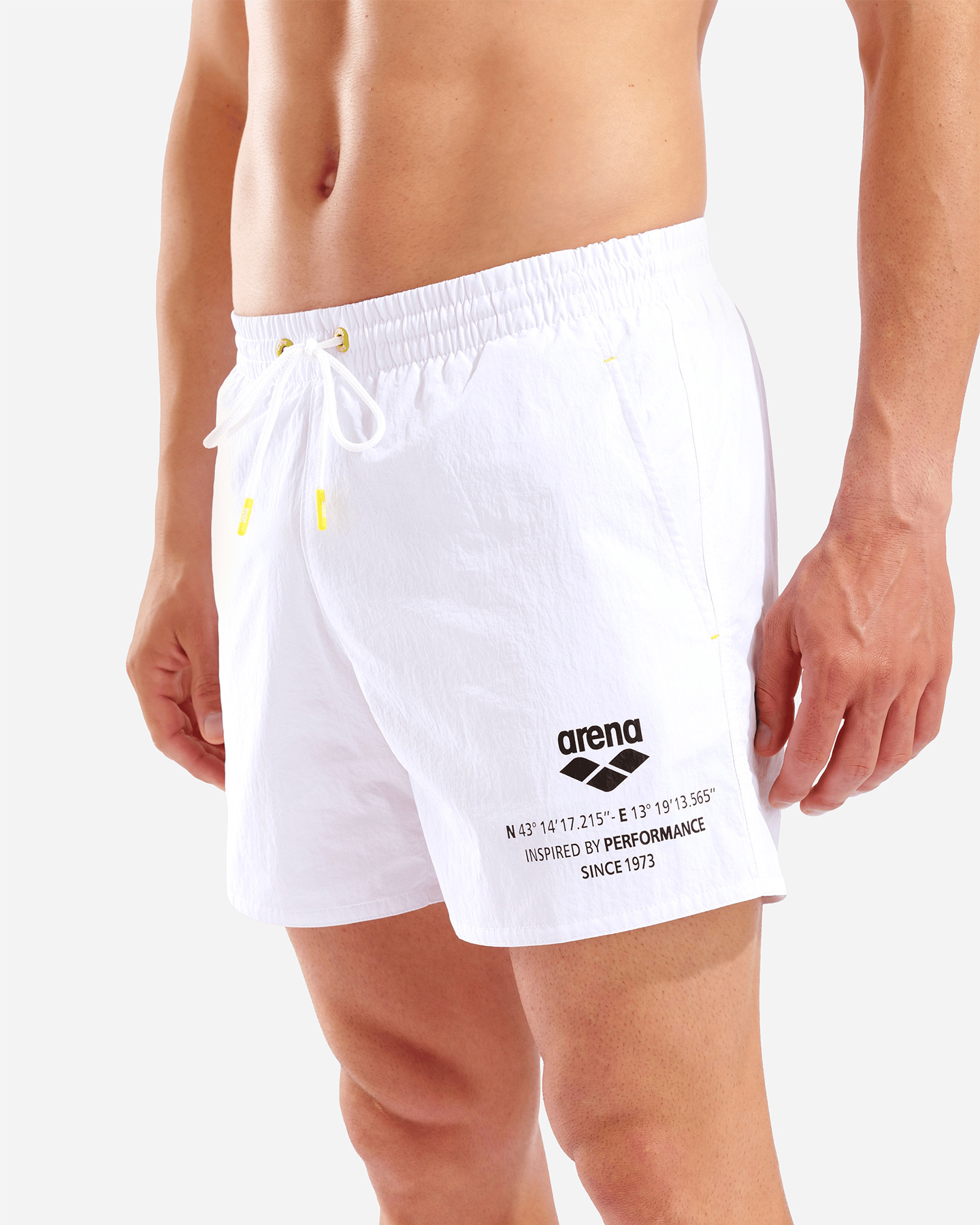 Boxer mare ARENA GRAPHIC M - Bianco - 5 | Cisalfa Sport