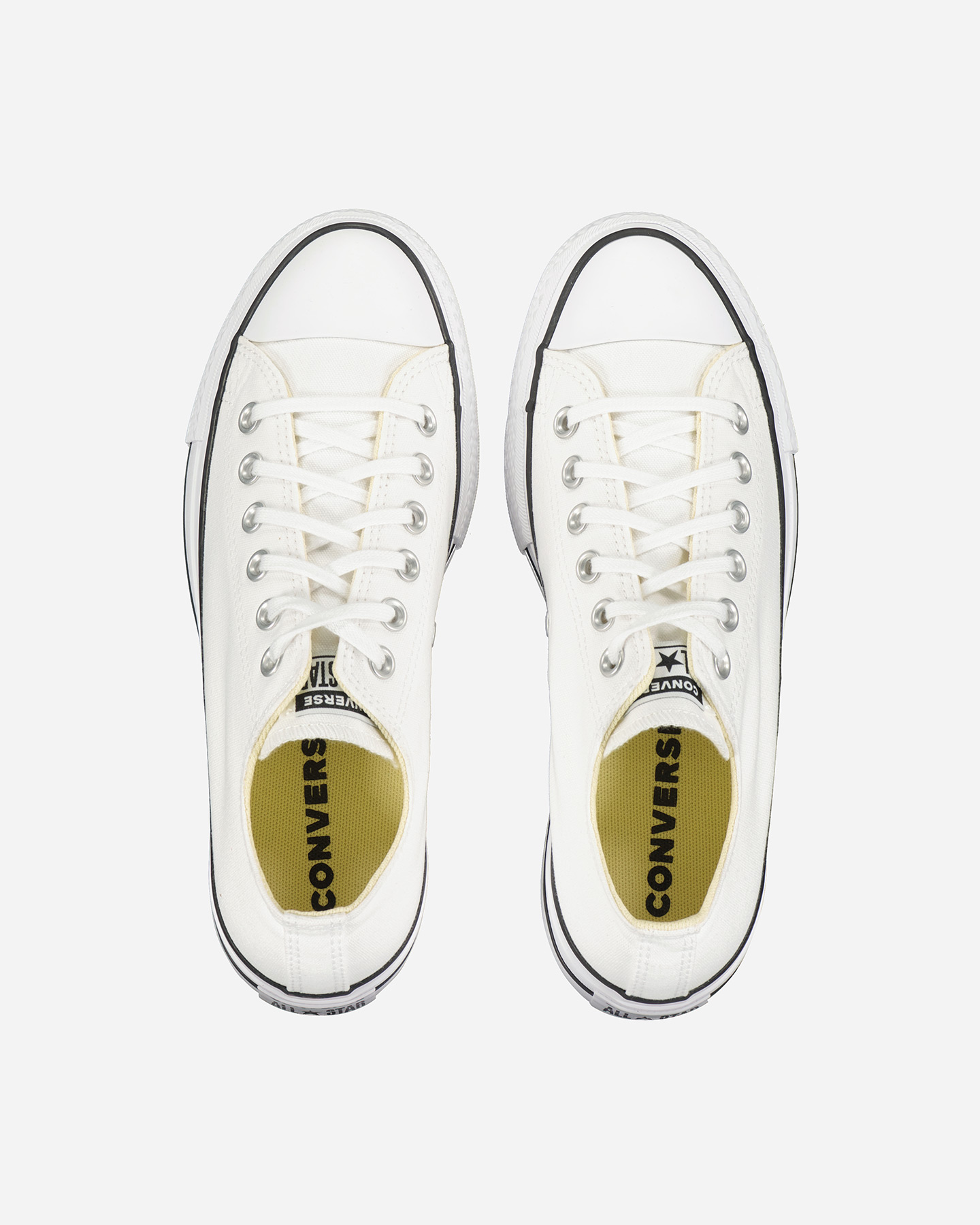 Scarpe sneakers CONVERSE CHUCK TAYLOR ALL STAR OX LIFT W - Bianco - 3 | Cisalfa Sport