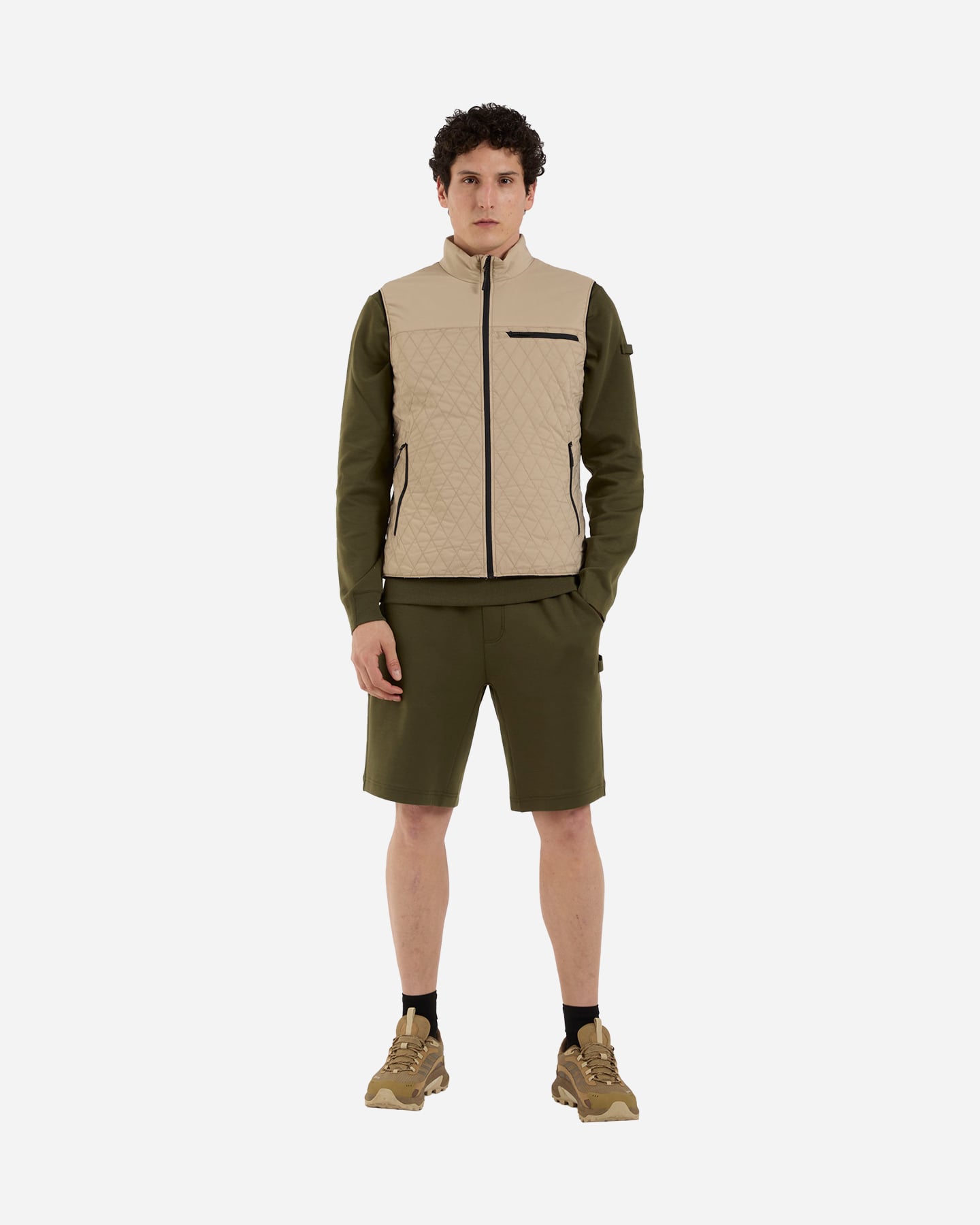 Gilet RH+ HUNT PADDED M - Beige - 2 | Cisalfa Sport