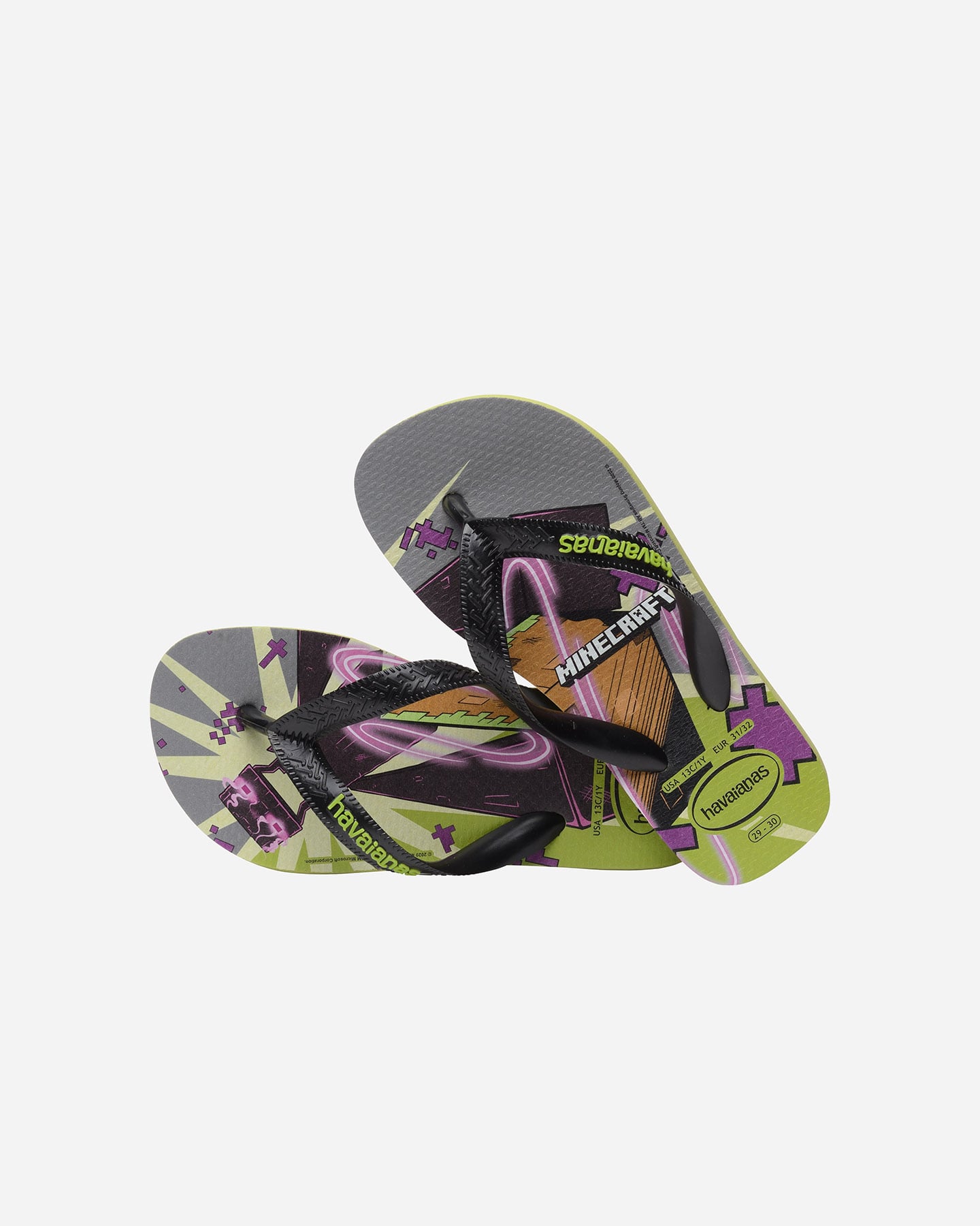 Infradito HAVAIANAS KIDS MINECRAFT JR - Verde - 1 | Cisalfa Sport