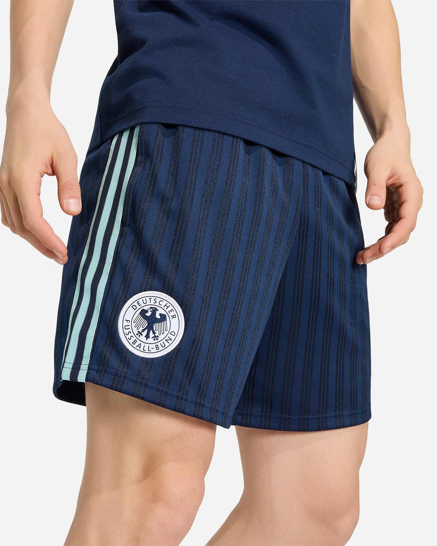 Pantaloncini ADIDAS GERMANIA ORIGINALS M - Blu Navy - 3 | Cisalfa Sport