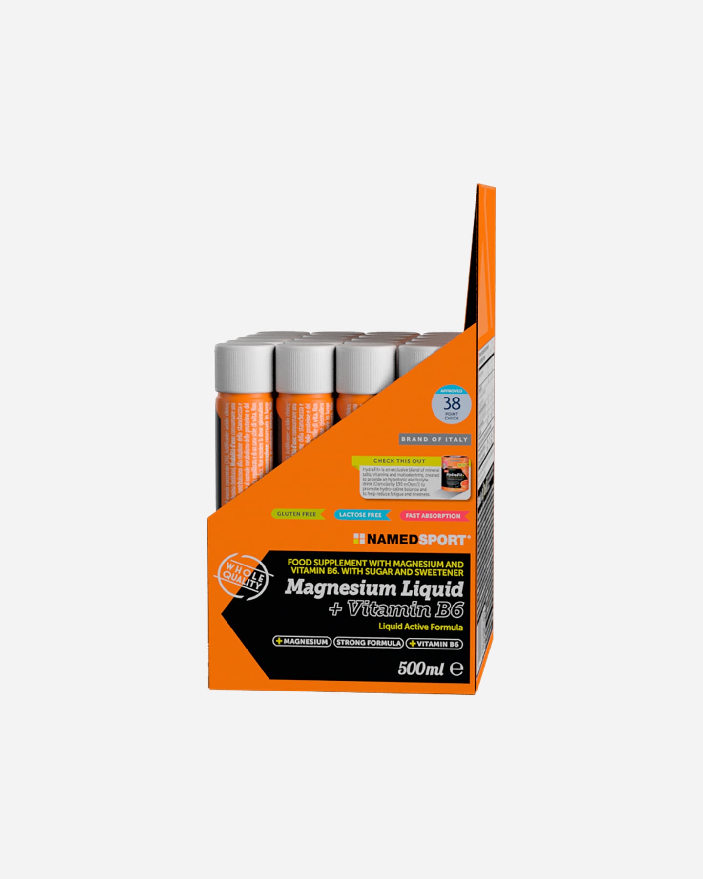Integratore vitamine NAMED SPORT MAGNESIO LIQUIDO+VITAMINA B6 25ML - Color mix - 3 | Cisalfa Sport