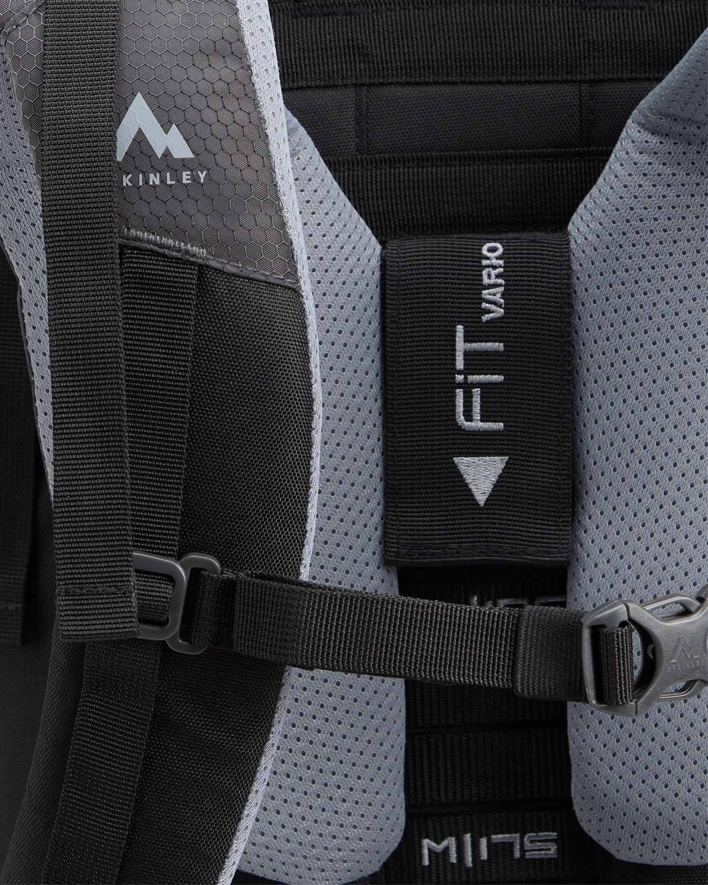 Zaino trekking MCKINLEY MAKE II 75+10 VARIO  - Antracite - 3 | Cisalfa Sport