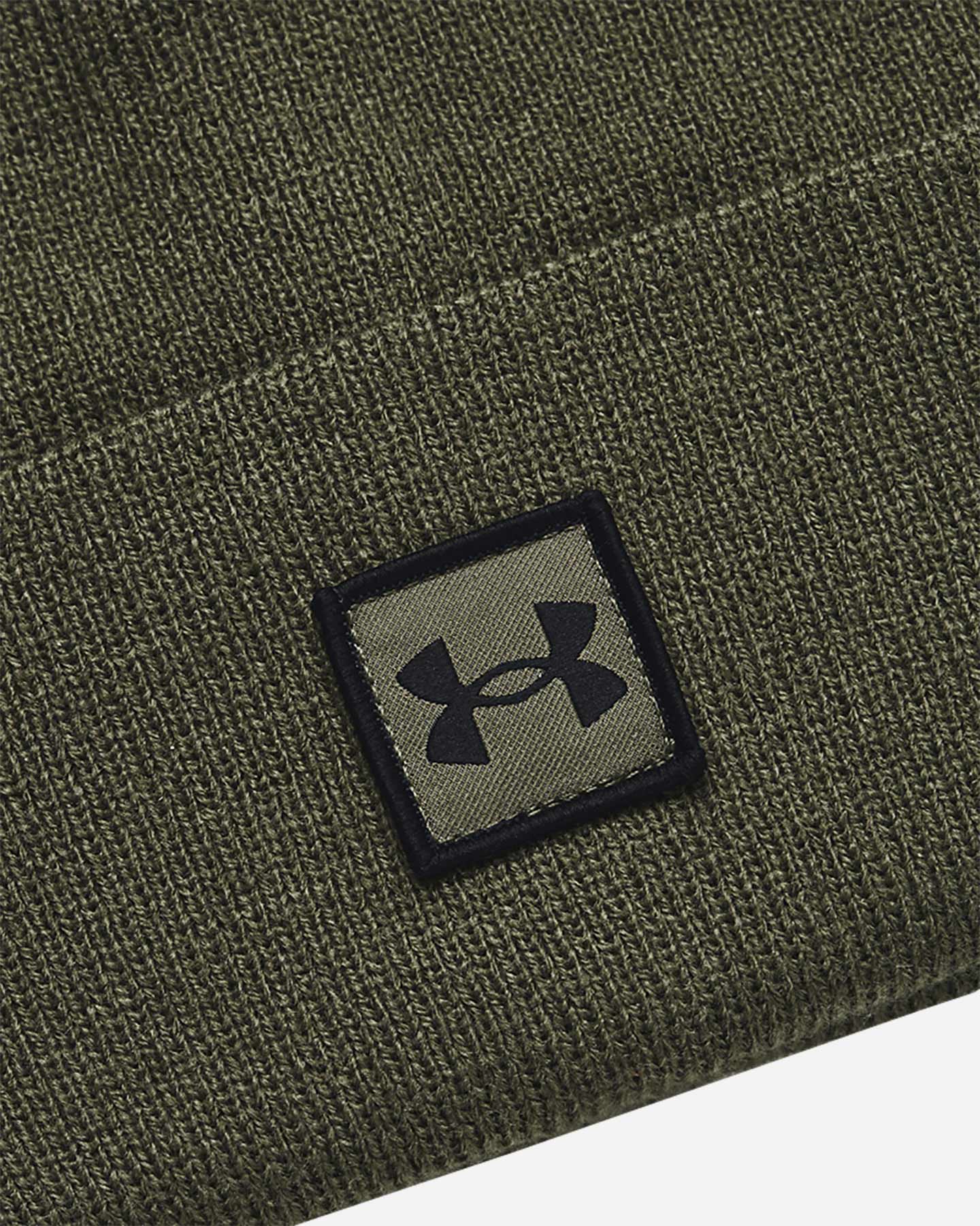 Berretto UNDER ARMOUR HALFTIME CUFF LOGO  - Verde - 2 | Cisalfa Sport