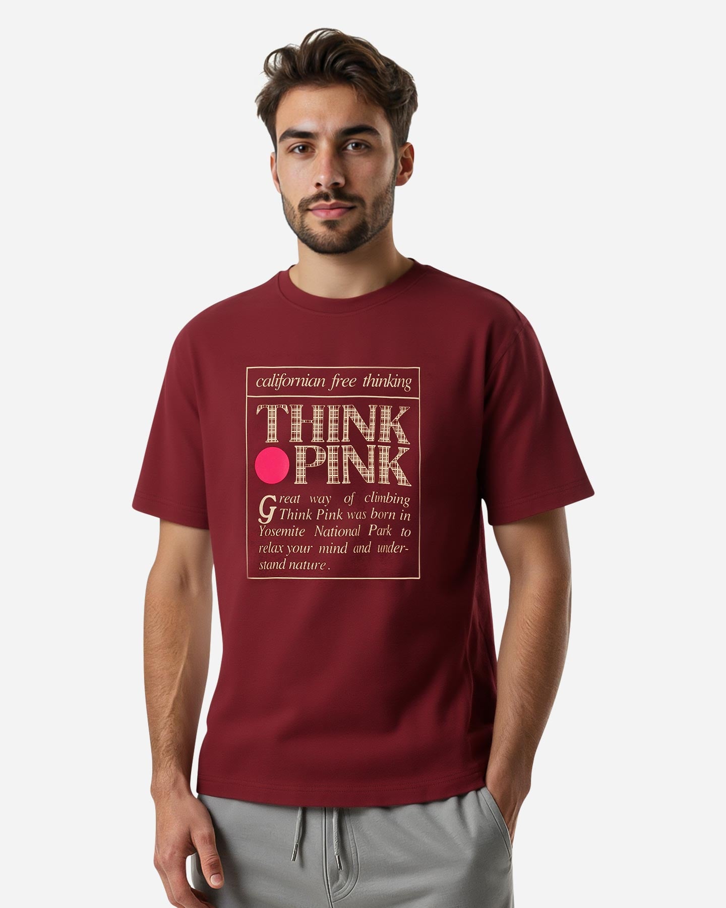 T-shirt THINK PINK GOPCORE M - Rosso - 3 | Cisalfa Sport