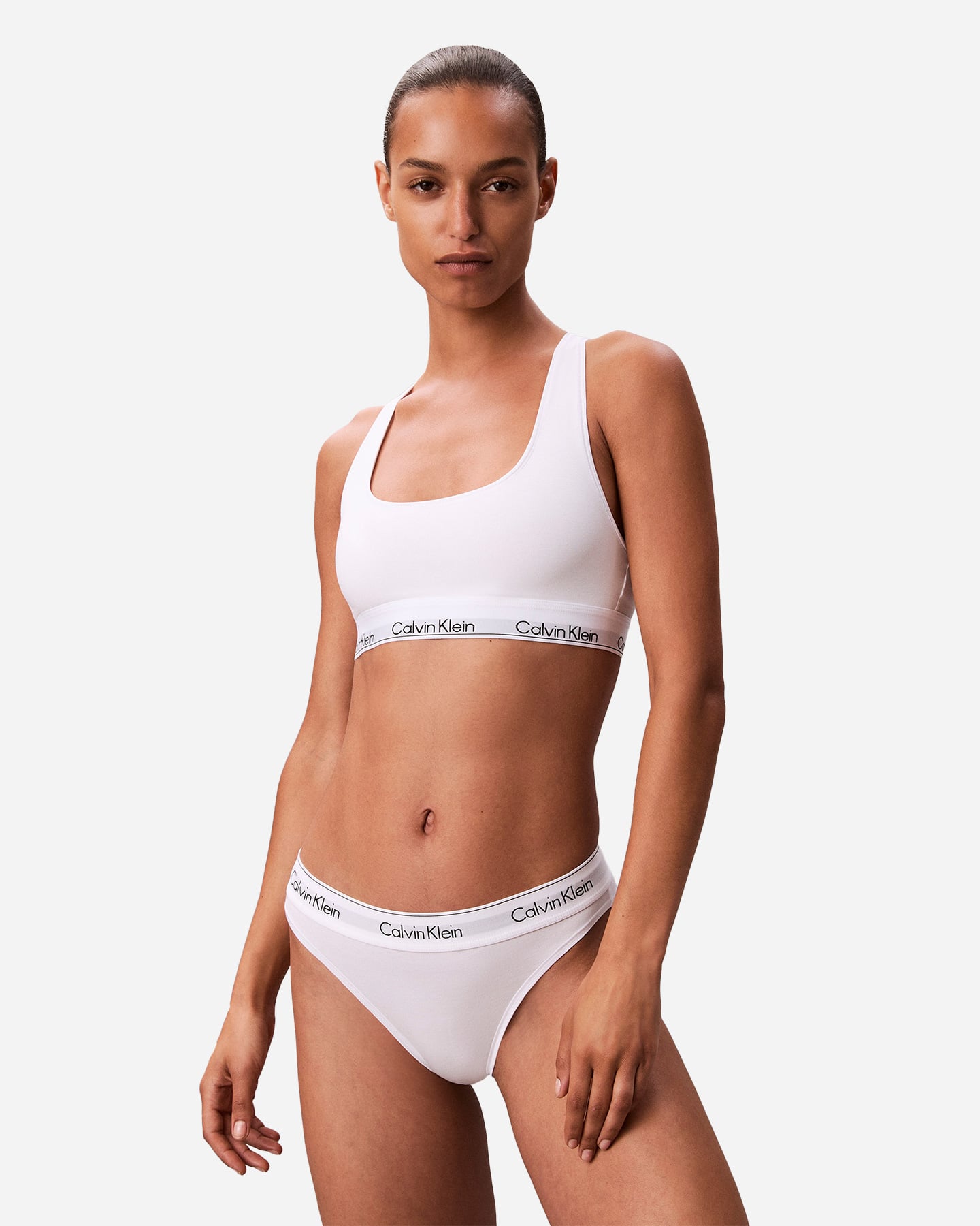 Reggiseno CALVIN KLEIN UNDERWEAR BRALETTE UNLINED W - Bianco - 1 | Cisalfa Sport