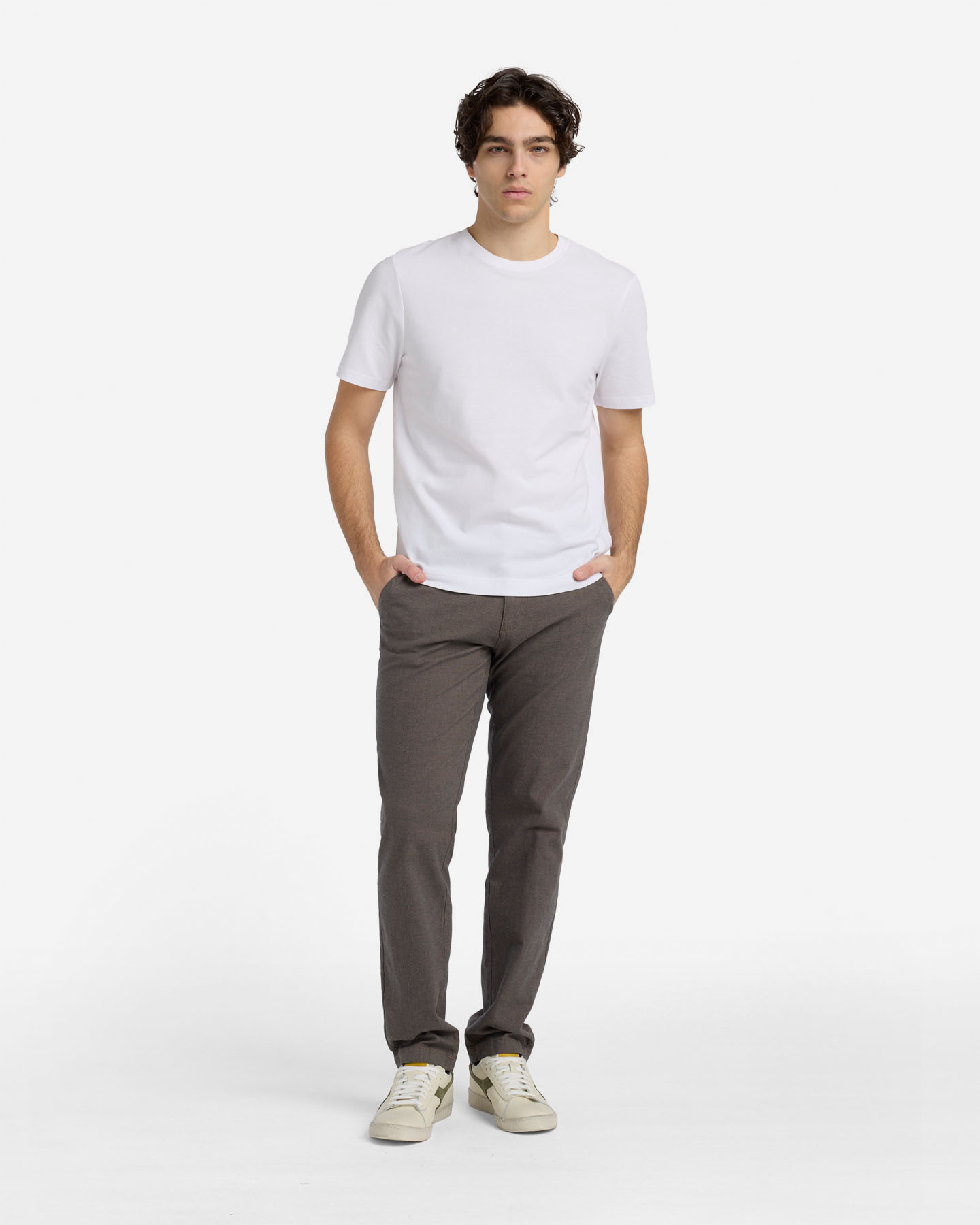 T-shirt DACK'S ESSENTIAL M - Bianco - 4 | Cisalfa Sport