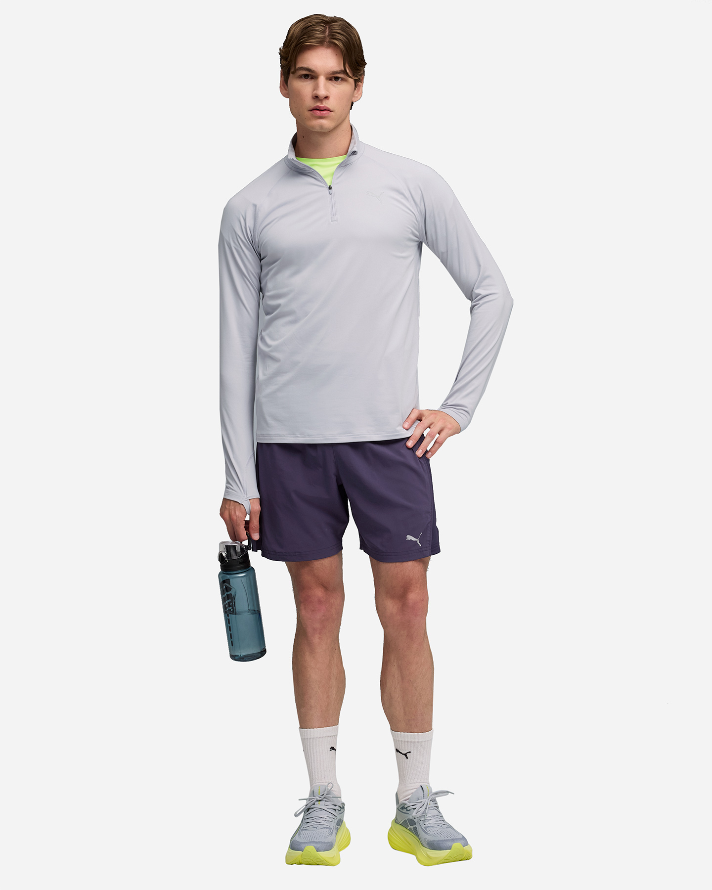 Maglia running PUMA RUN VELOCITY CLOUDSPUN M - Argento - 4 | Cisalfa Sport