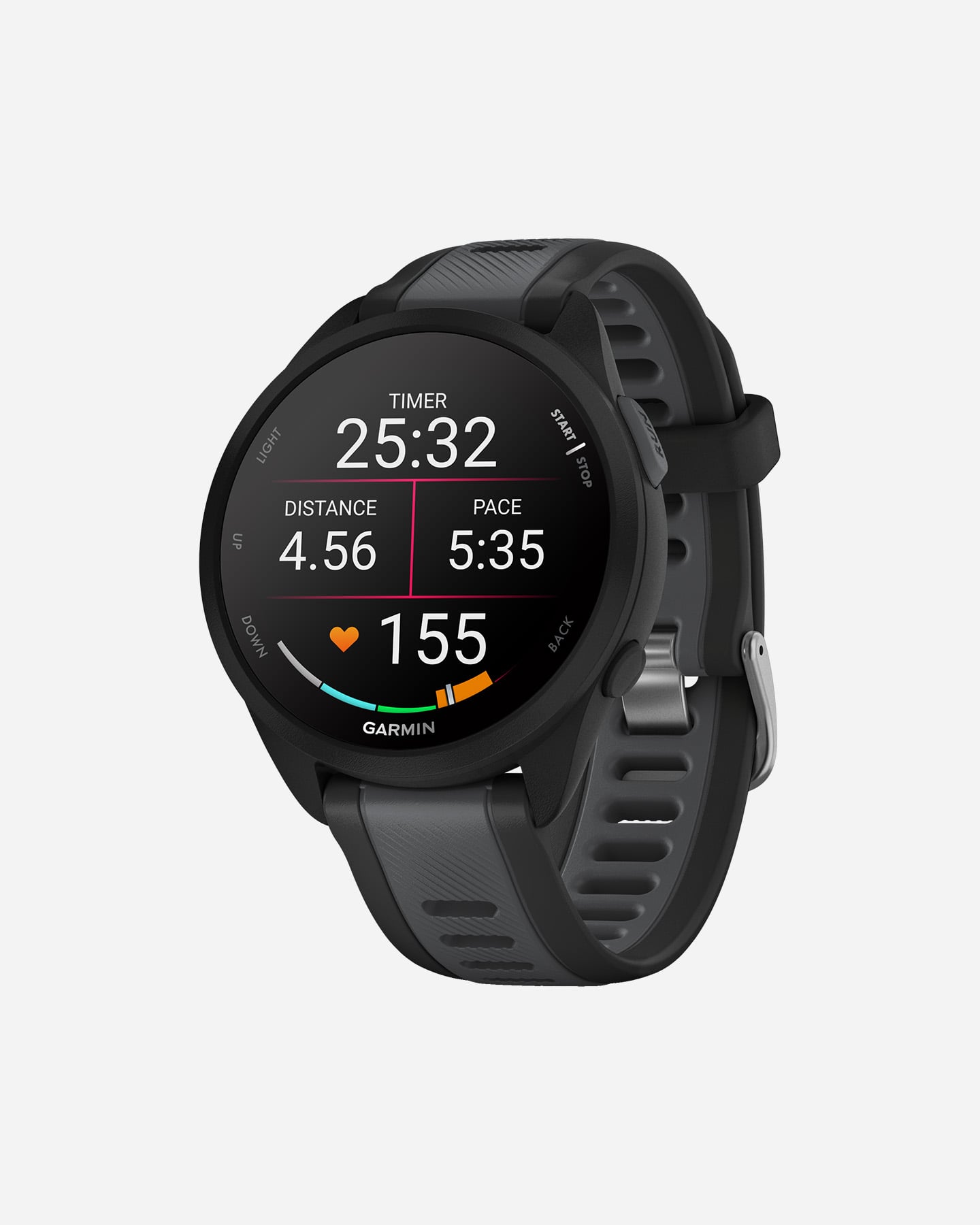 Orologio multifunzione GARMIN FORERUNNER 165  - Grigio - 2 | Cisalfa Sport