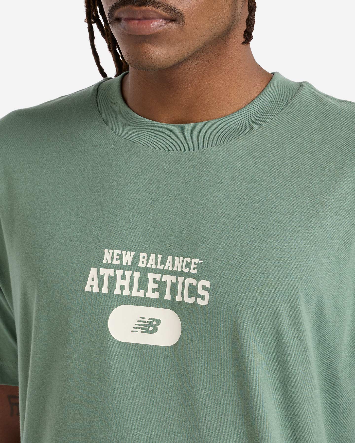 T-shirt NEW BALANCE HERITAGE GRAPHIC M - Verde - 3 | Cisalfa Sport