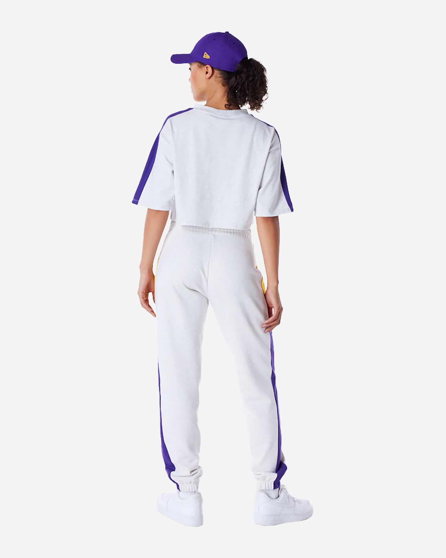 T-shirt NEW ERA CROP LAKERS W - Bianco - 2 | Cisalfa Sport