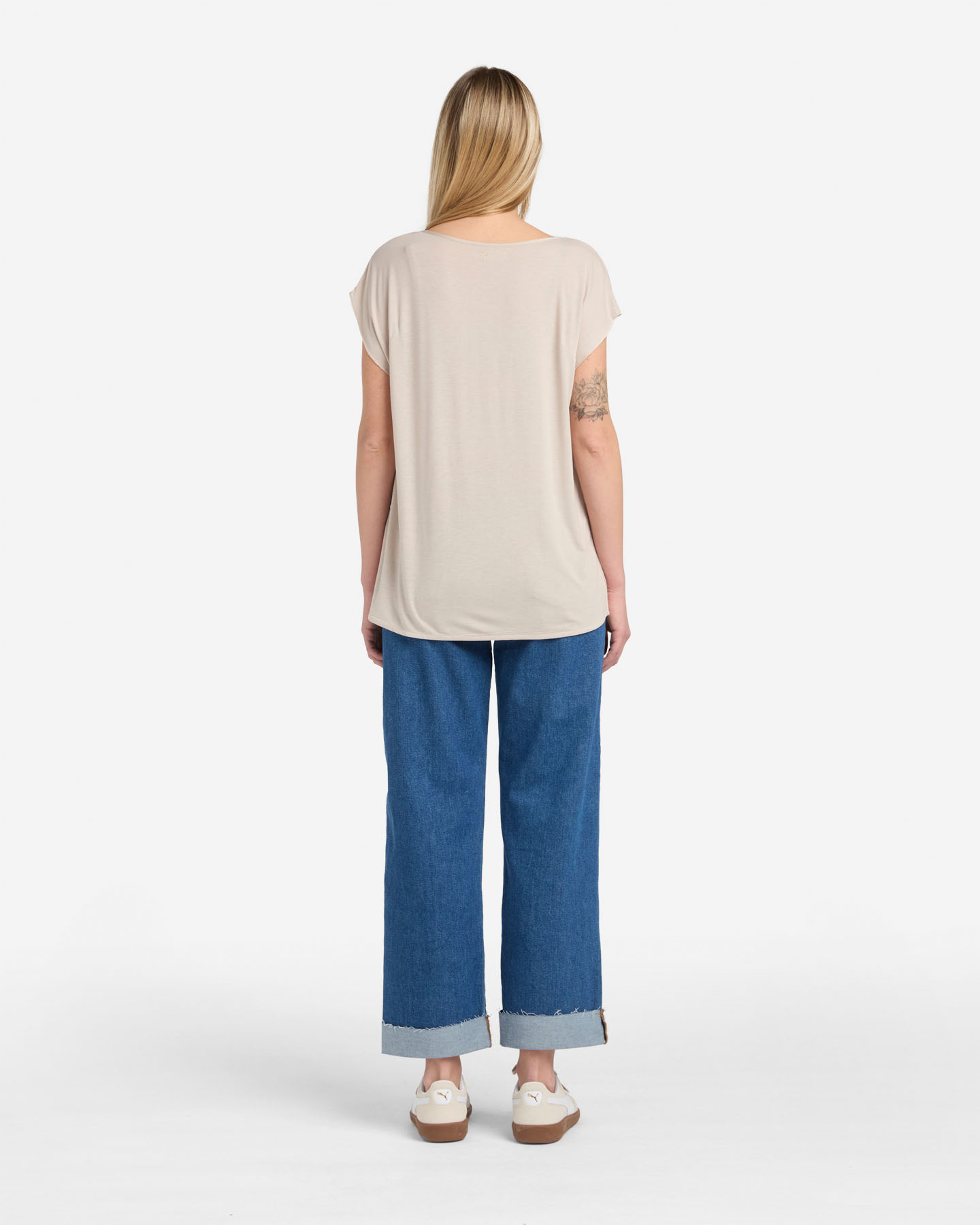 T-shirt DACK'S ESSENTIAL W - Beige - 3 | Cisalfa Sport