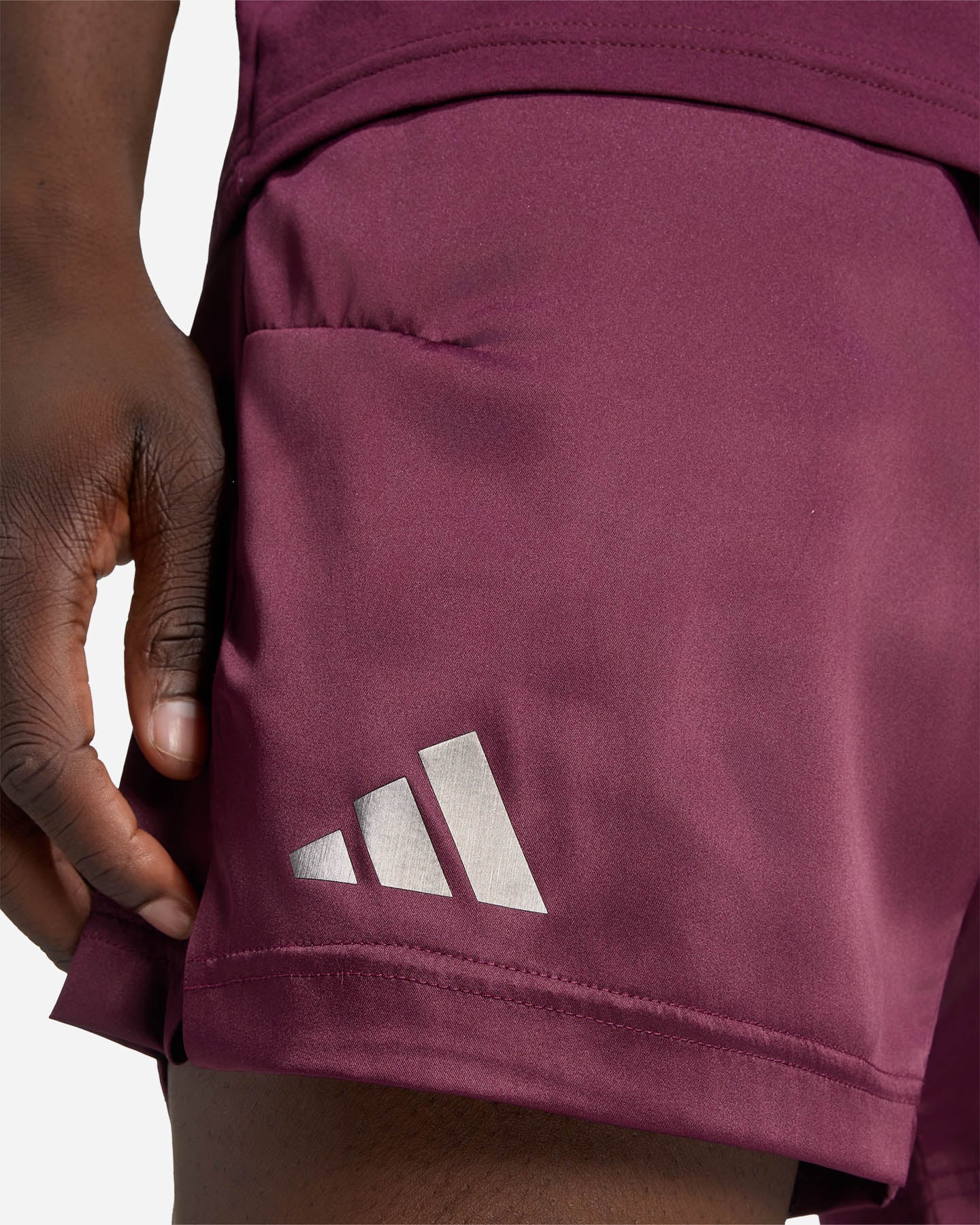 Pantaloncini tennis ADIDAS ERGO PRO M - Marrone - 4 | Cisalfa Sport