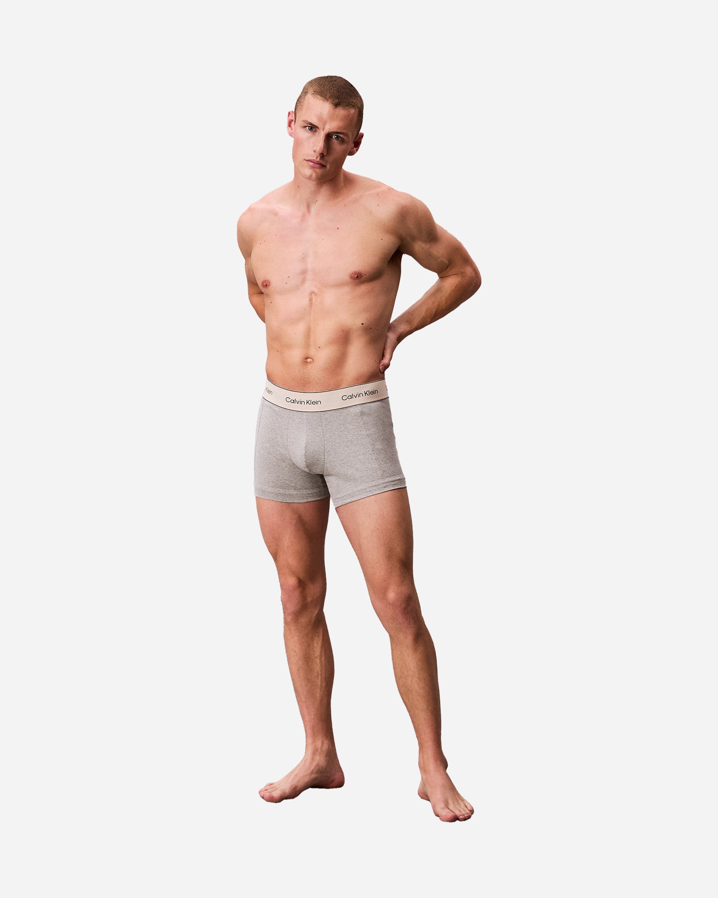 Boxer intimo CALVIN KLEIN UNDERWEAR 3PACK BOXER TRUNK M - Verde - 2 | Cisalfa Sport