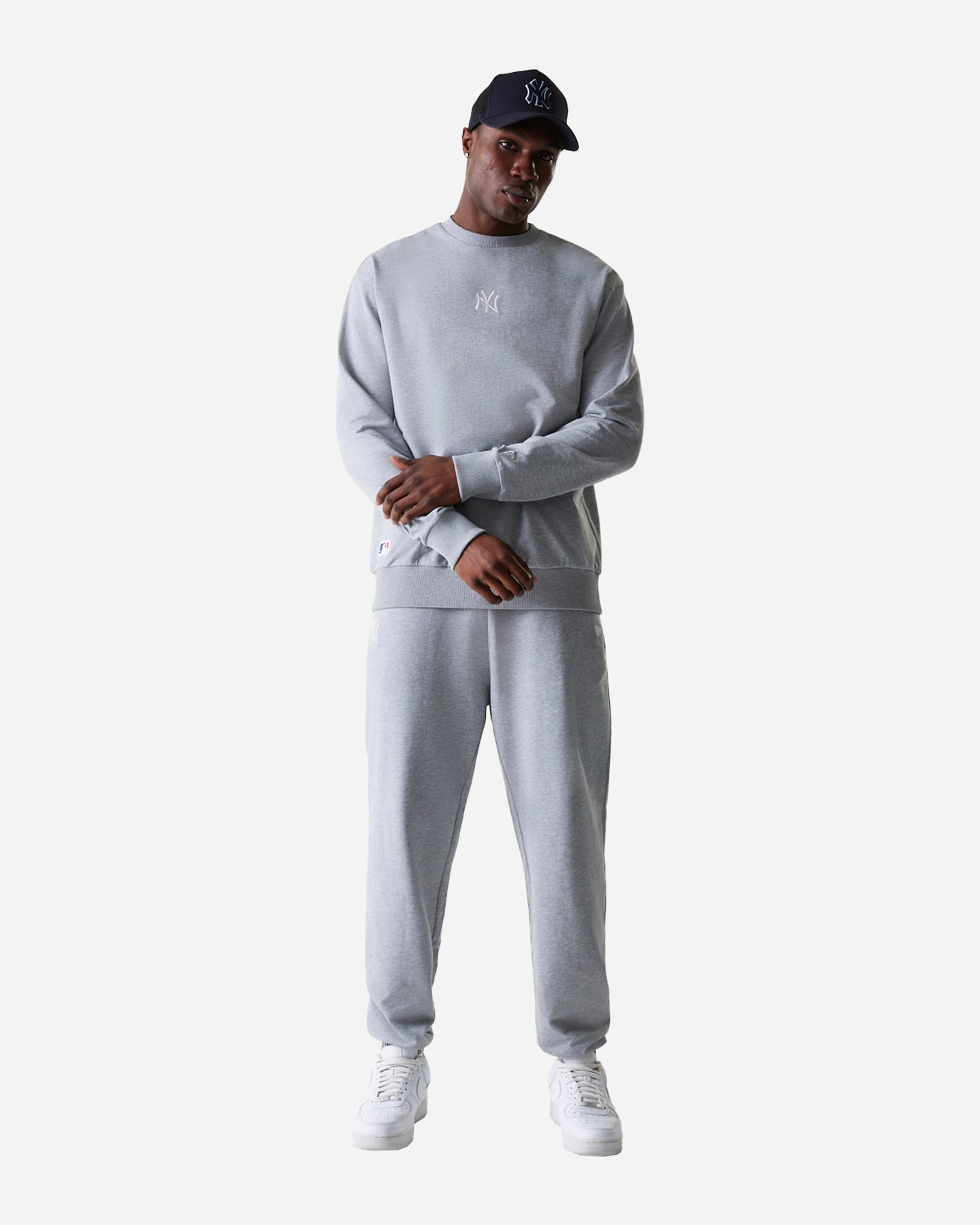Felpa NEW ERA NEW YORK YANKEES MLB LEAGUE ESSENTIAL M - Grigio - 2 | Cisalfa Sport