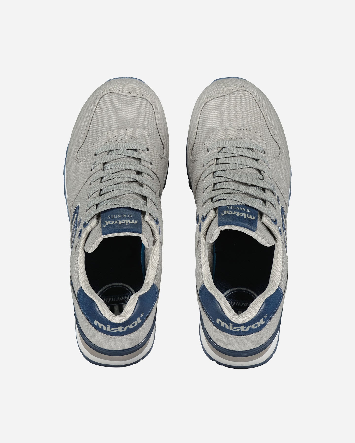 Scarpe sneakers MISTRAL SEVENTIES CANVAS M - Grigio - 3 | Cisalfa Sport