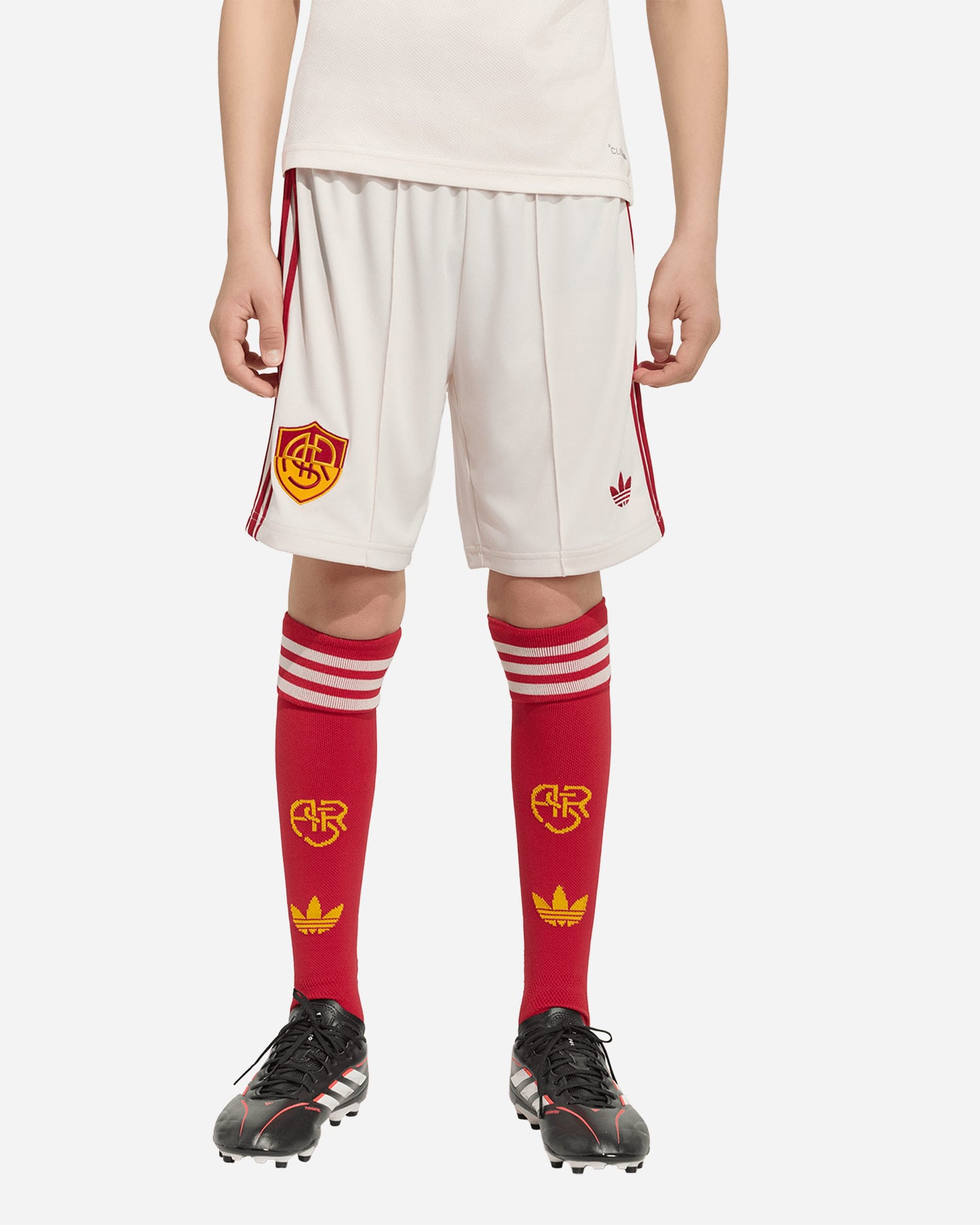 Pantaloncini calcio ufficiali ADIDAS AS ROMA AWAY 26-27 JR - 1 | Cisalfa Sport