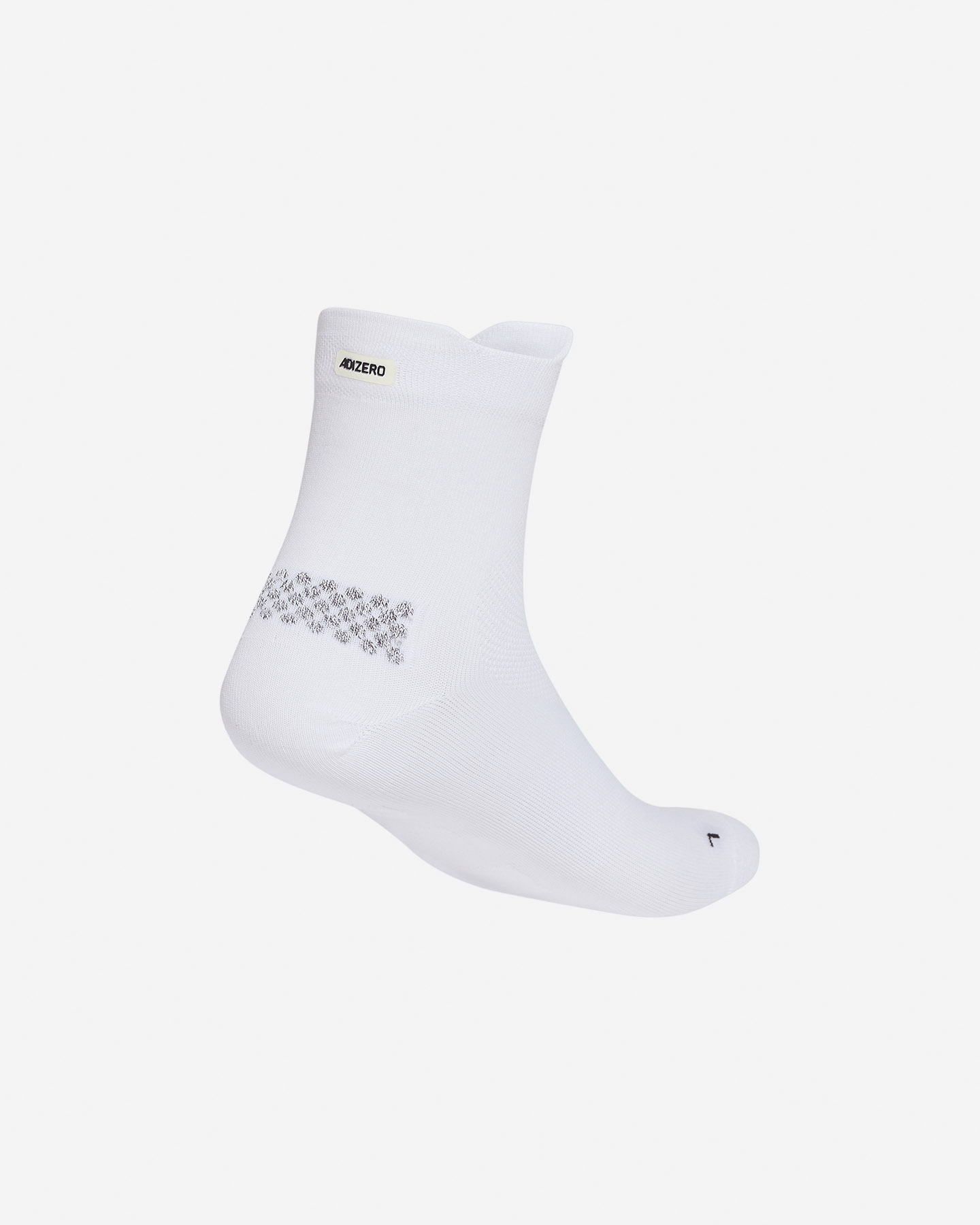Calze running ADIDAS ADIZERO QUARTER  - Bianco - 1 | Cisalfa Sport