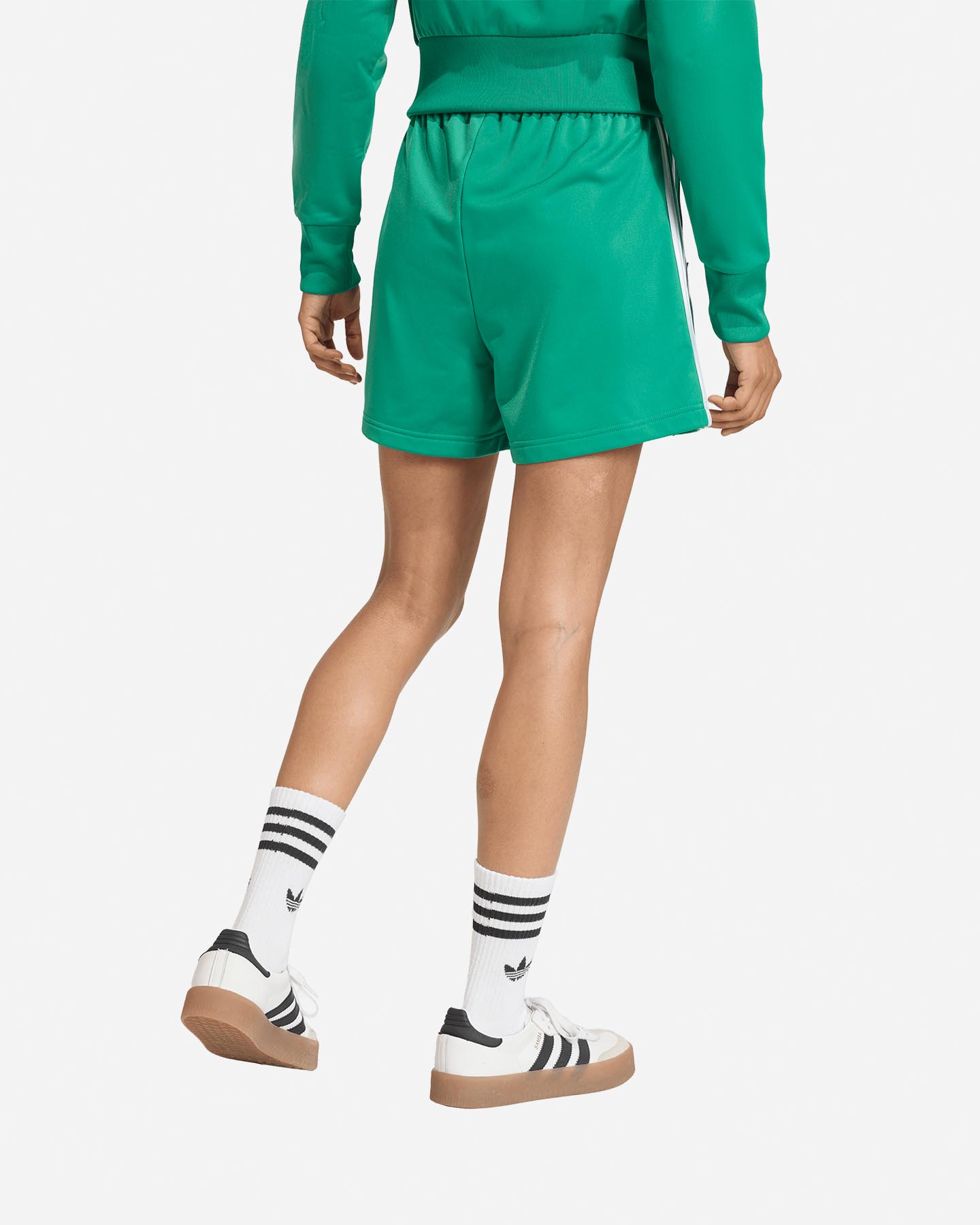 Pantaloncini ADIDAS FIREBIRD CLASSIC W - Verde - 2 | Cisalfa Sport