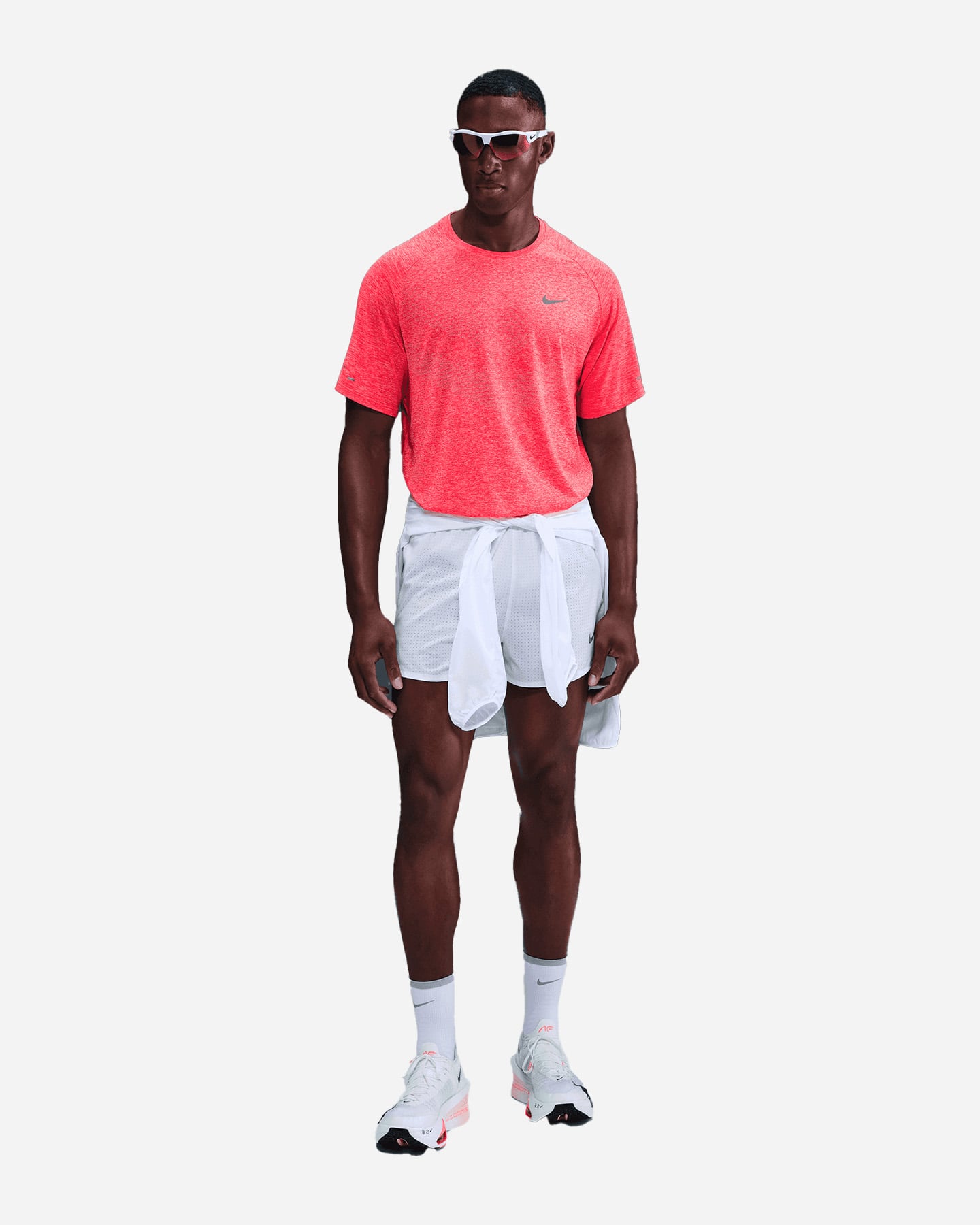 T-shirt running NIKE STRIDE M - Color mix - 2 | Cisalfa Sport