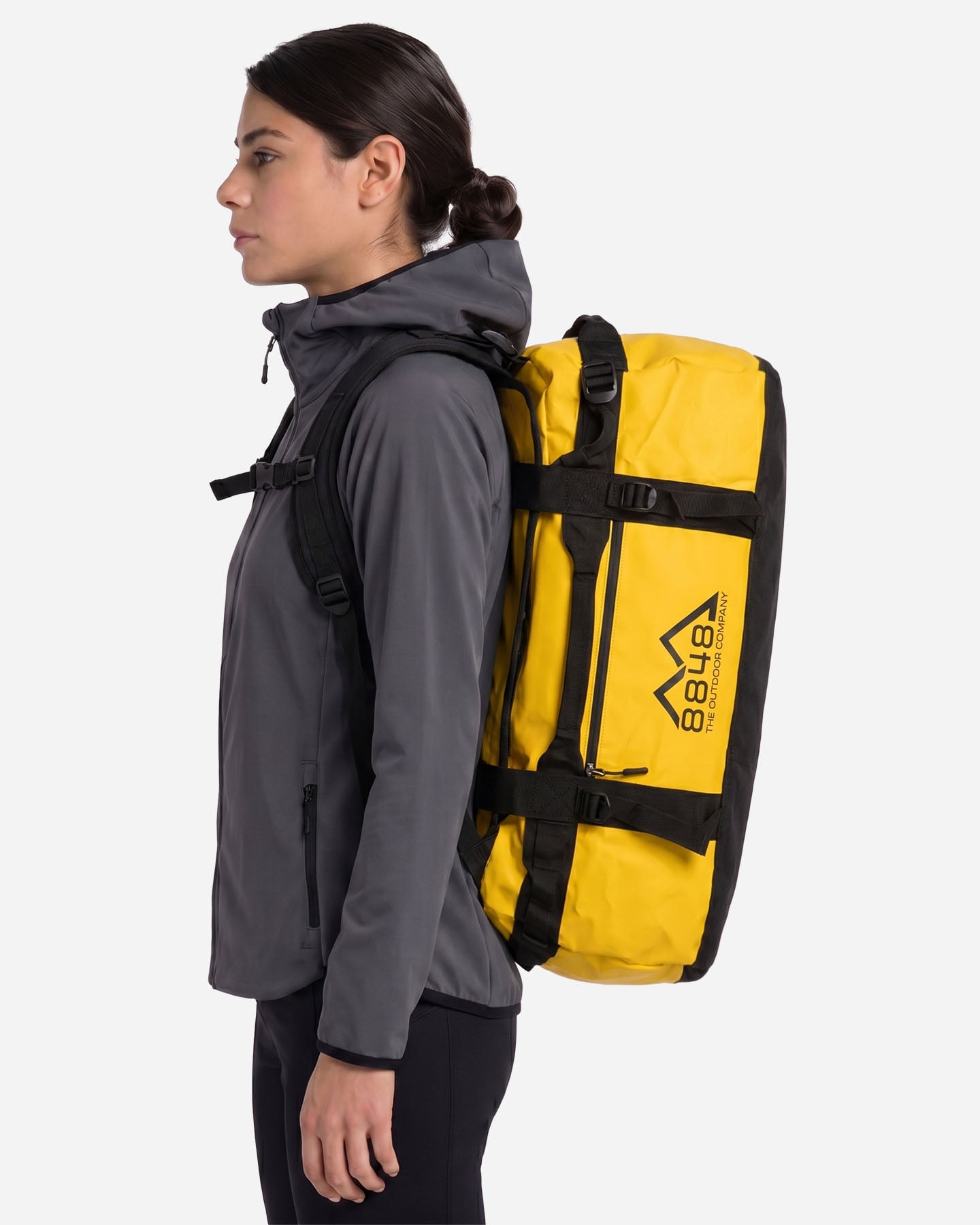 Borsa viaggio 8848 TRAVEL L 71L - Giallo - 2 | Cisalfa Sport