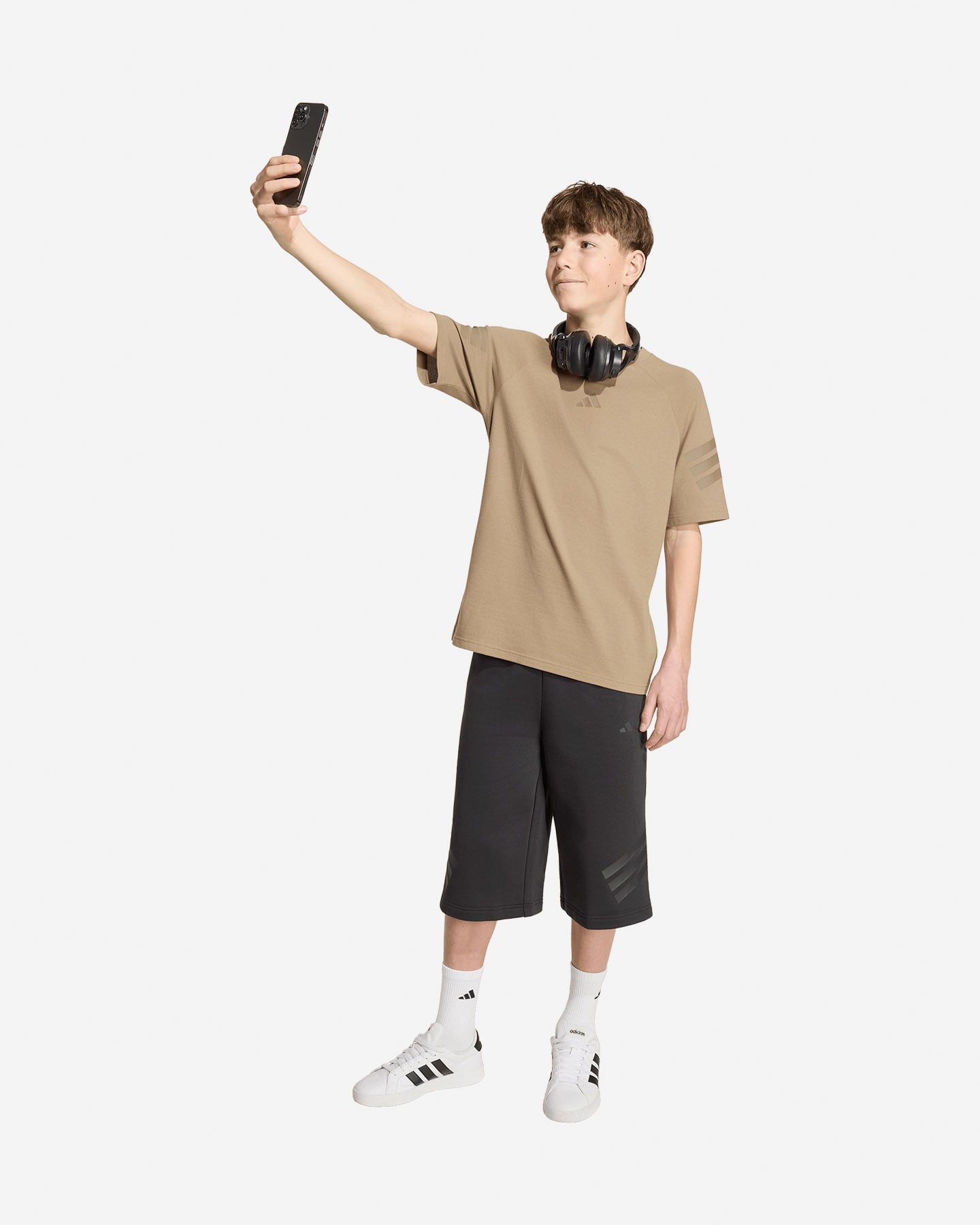 T-shirt ADIDAS FUTURE ICONS JR - Marrone - 2 | Cisalfa Sport