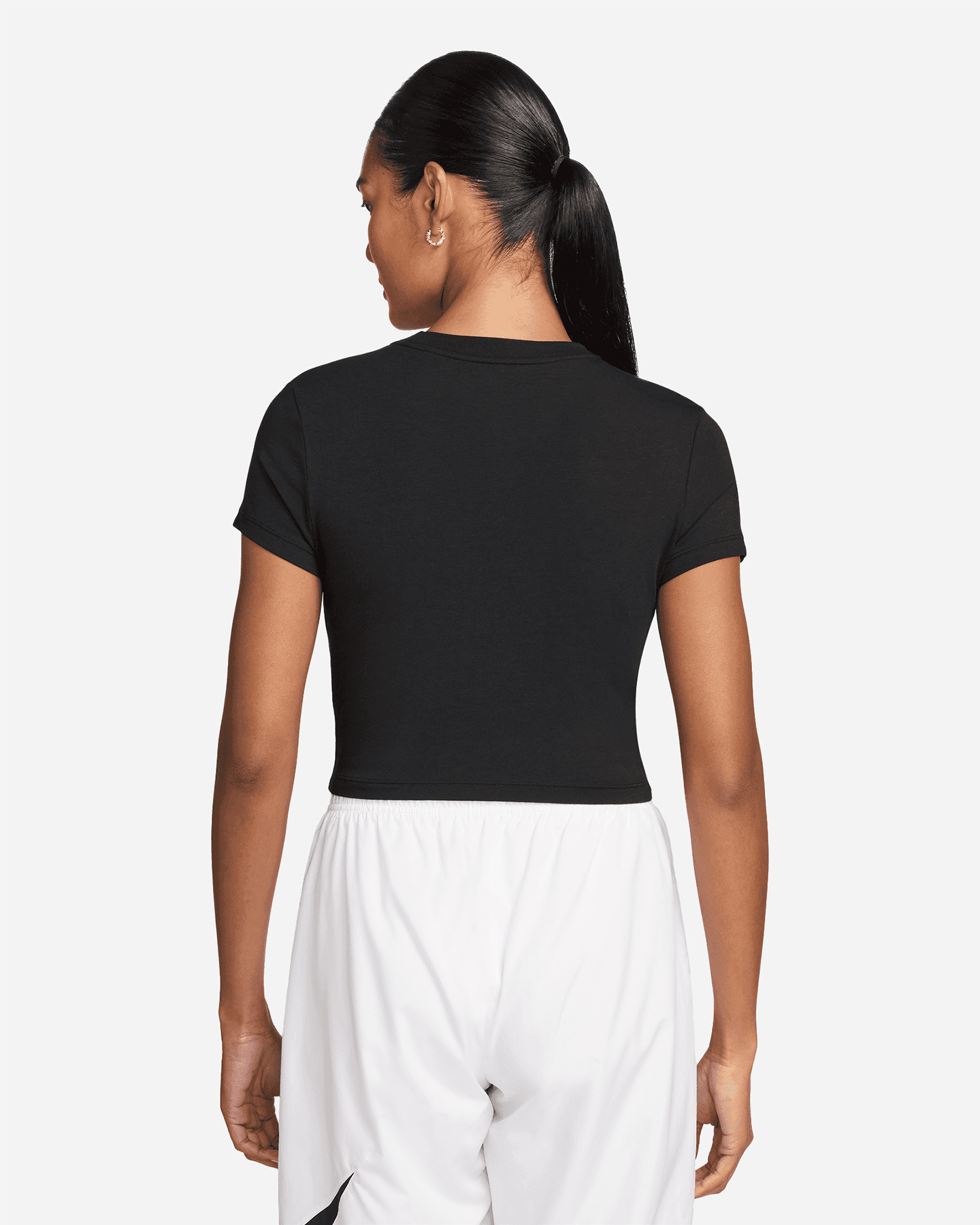 T-shirt NIKE CROP W - Nero - 1 | Cisalfa Sport