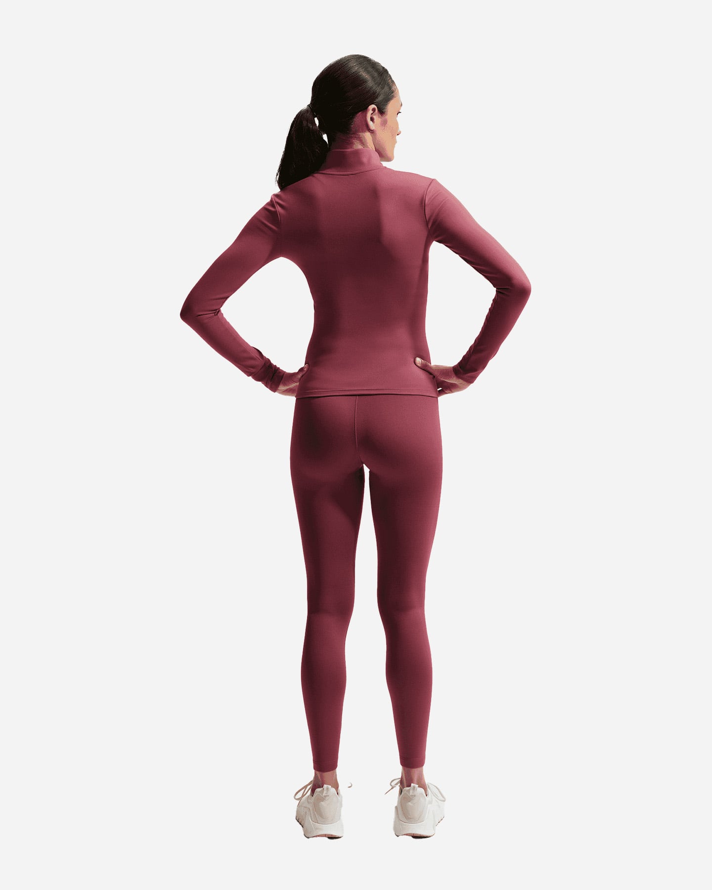 Felpa training NIKE ONE FIT W - Rosa - 2 | Cisalfa Sport