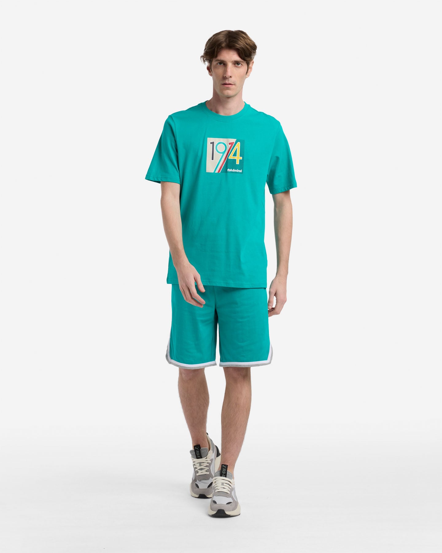 T-shirt ADMIRAL ESSENTIAL COLLEGE M - Verde - 4 | Cisalfa Sport