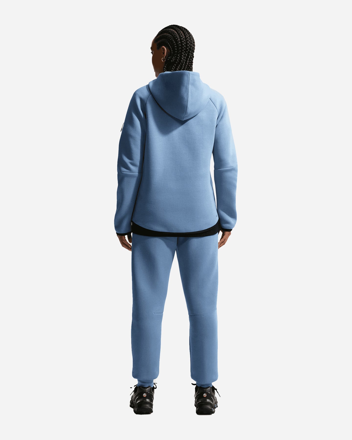 Felpa NIKE TECH FLEECE W - Azzurro - 2 | Cisalfa Sport