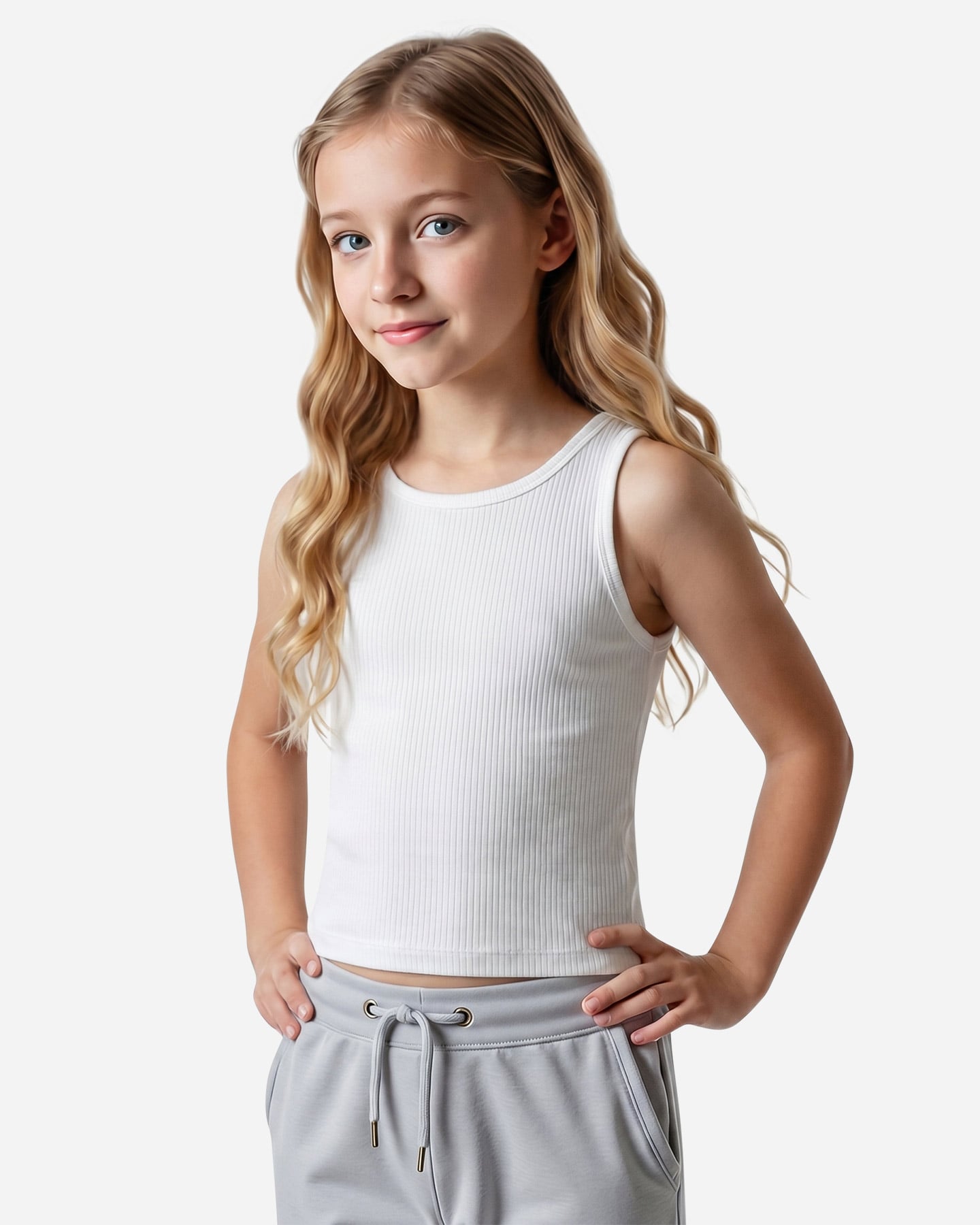 Canotta MIA M BASIC ATHLETIC JR - Bianco - 2 | Cisalfa Sport