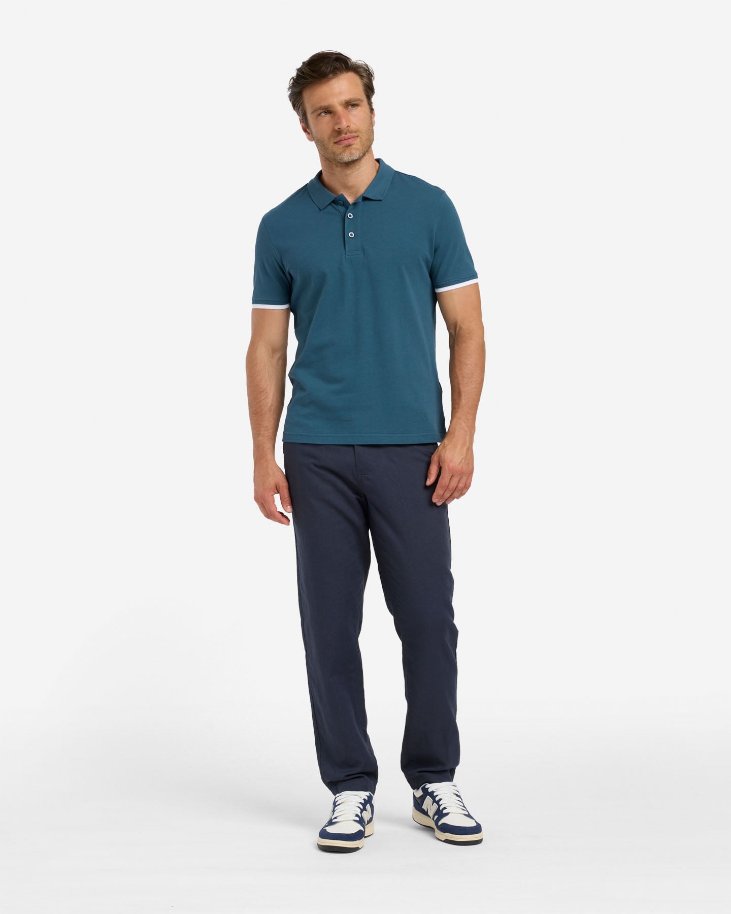 Polo DACK'S ESSENTIAL M - Azzurro - 4 | Cisalfa Sport