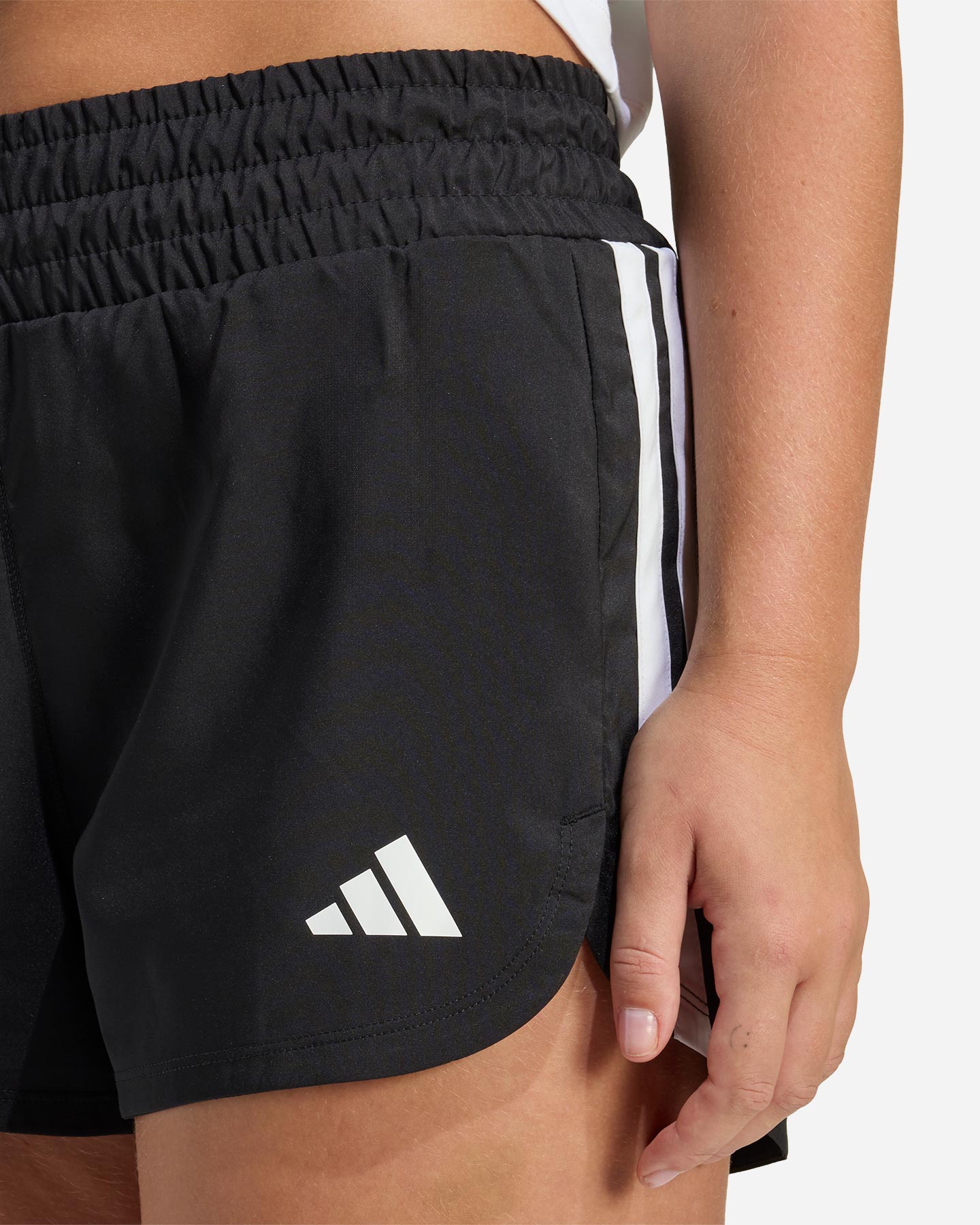 Short training ADIDAS PACER WORKOUT W - Nero - 3 | Cisalfa Sport