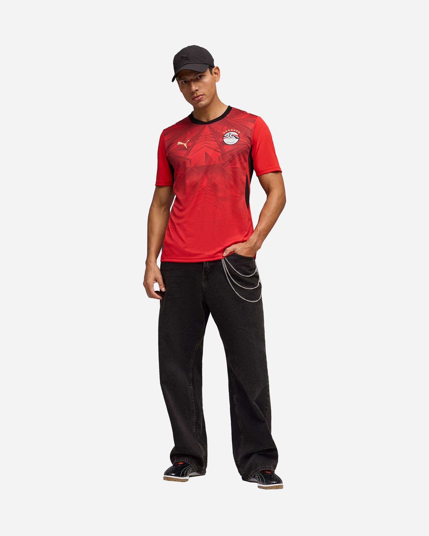Maglia calcio ufficiale PUMA EGITTO HOME 26 M - Color mix - 2 | Cisalfa Sport