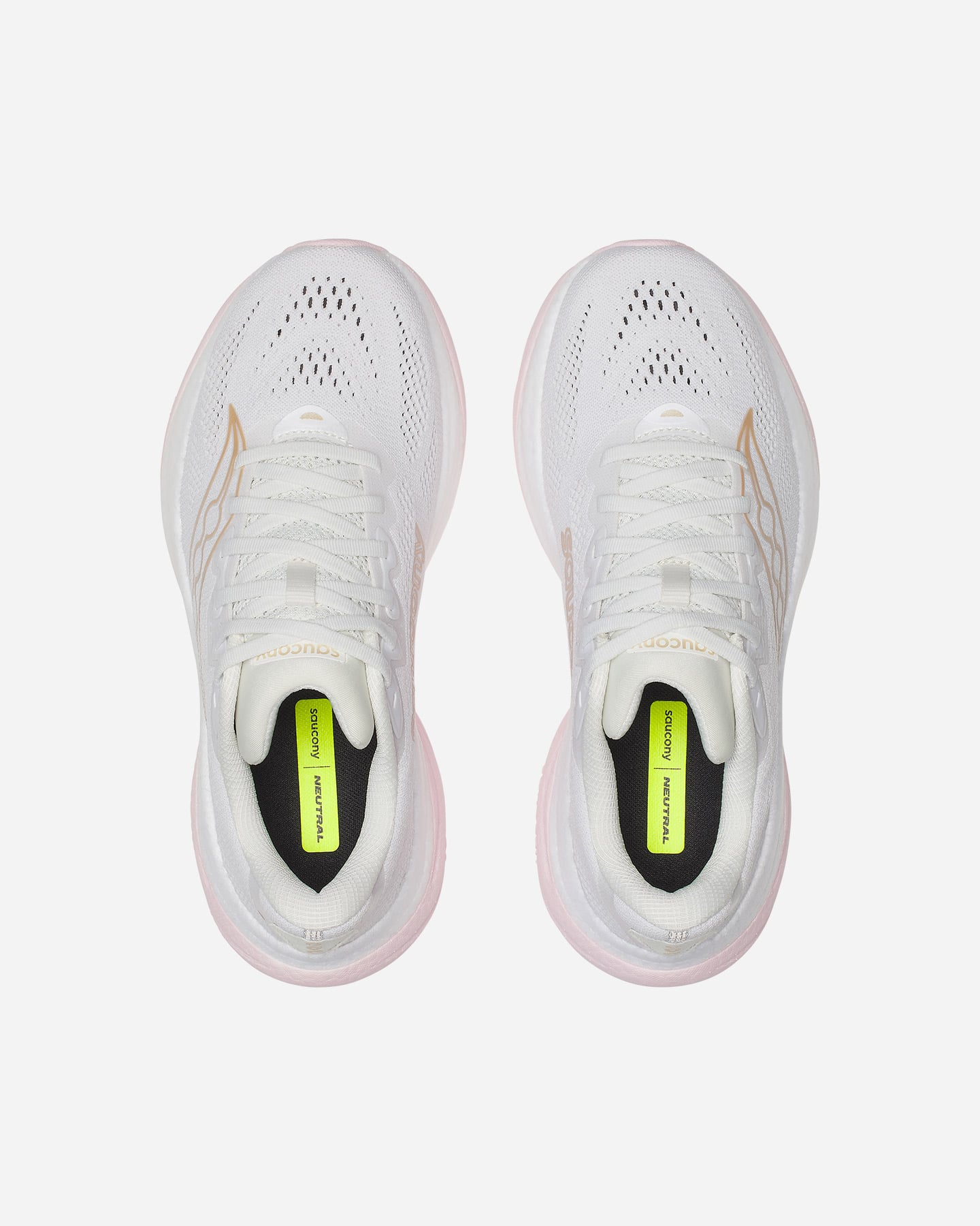 Scarpe running SAUCONY RIDE 19 W - Bianco - 3 | Cisalfa Sport