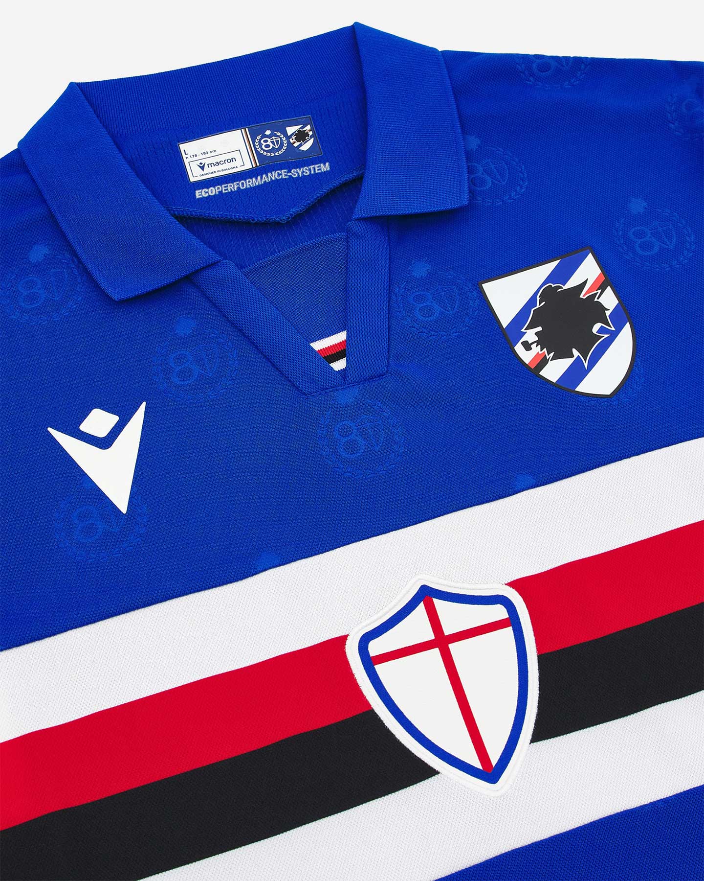 Maglia calcio ufficiale MACRON SAMPDORIA HOME 26-27 JR - 3 | Cisalfa Sport