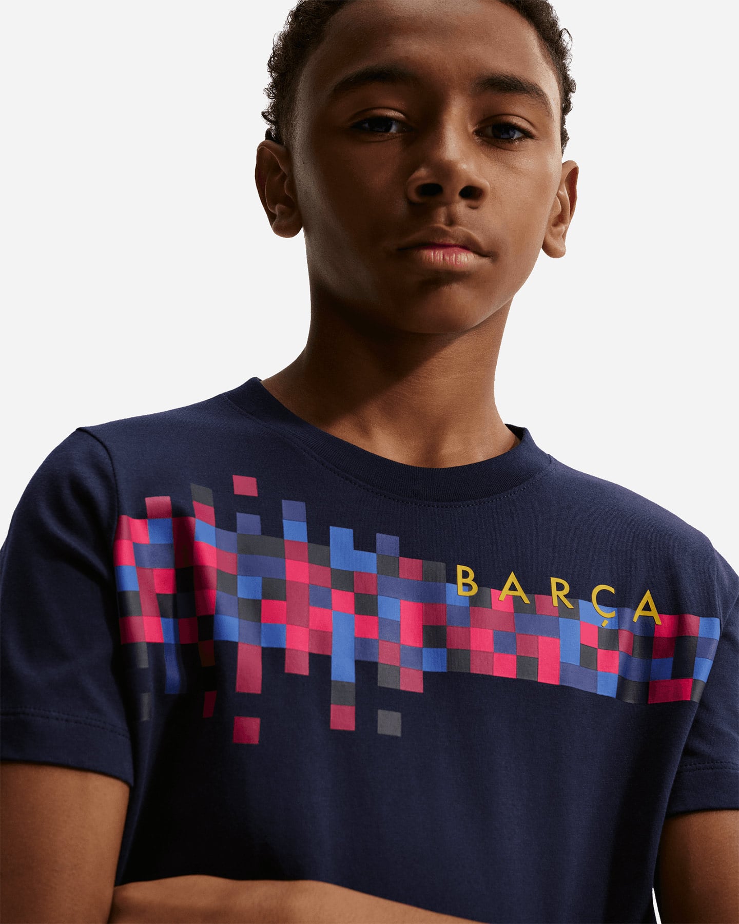 Abbigliamento calcio ufficiale NIKE BARCELLONA CREST JR - Color mix - 4 | Cisalfa Sport