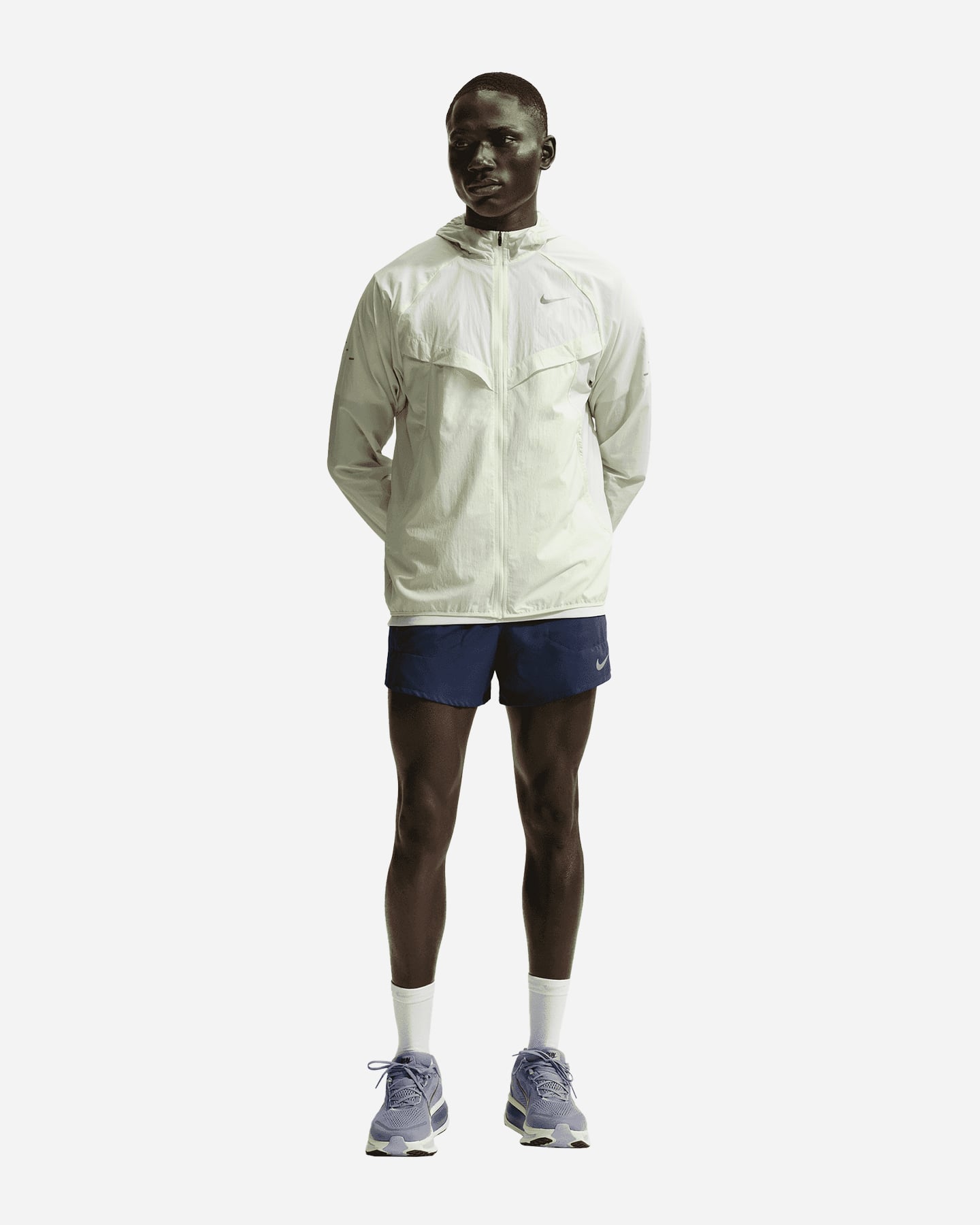 Short running NIKE STRIDE 5IN M - Blu - 2 | Cisalfa Sport