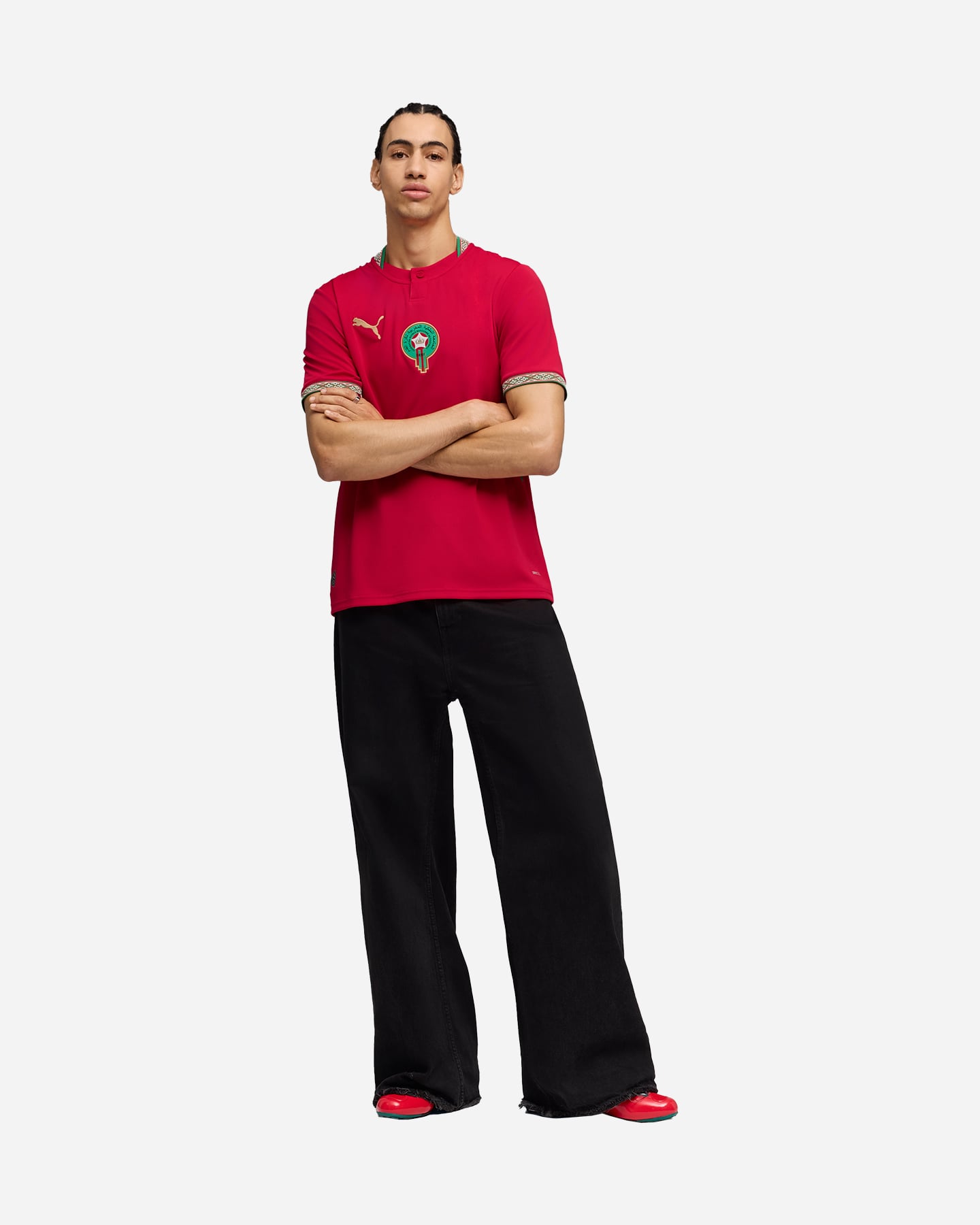 Maglia calcio ufficiale PUMA MAROCCO HOME 26 M - Color mix - 2 | Cisalfa Sport