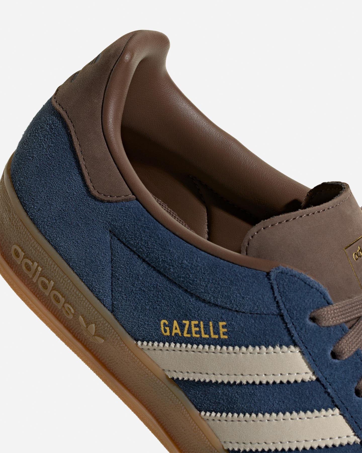 Scarpe sneakers ADIDAS GAZELLE INDOOR M - Blu Navy - 4 | Cisalfa Sport