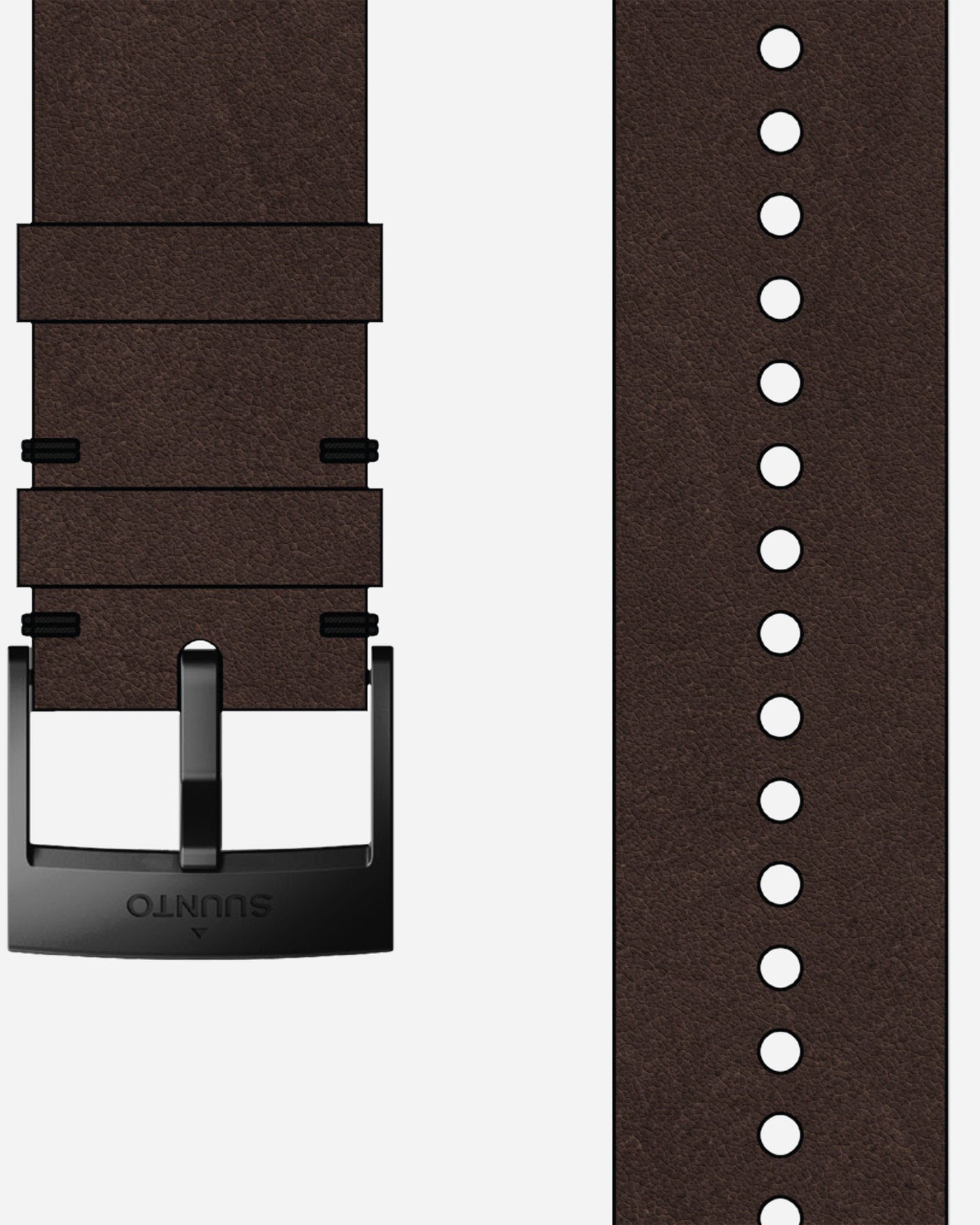 Cinturino SUUNTO URBAN2 LEATHER STRAP 24MM - Marrone - 1 | Cisalfa Sport